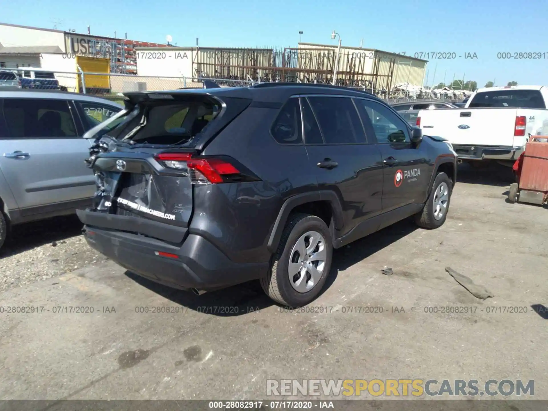 4 Photograph of a damaged car 2T3F1RFV4KW051174 TOYOTA RAV4 2019