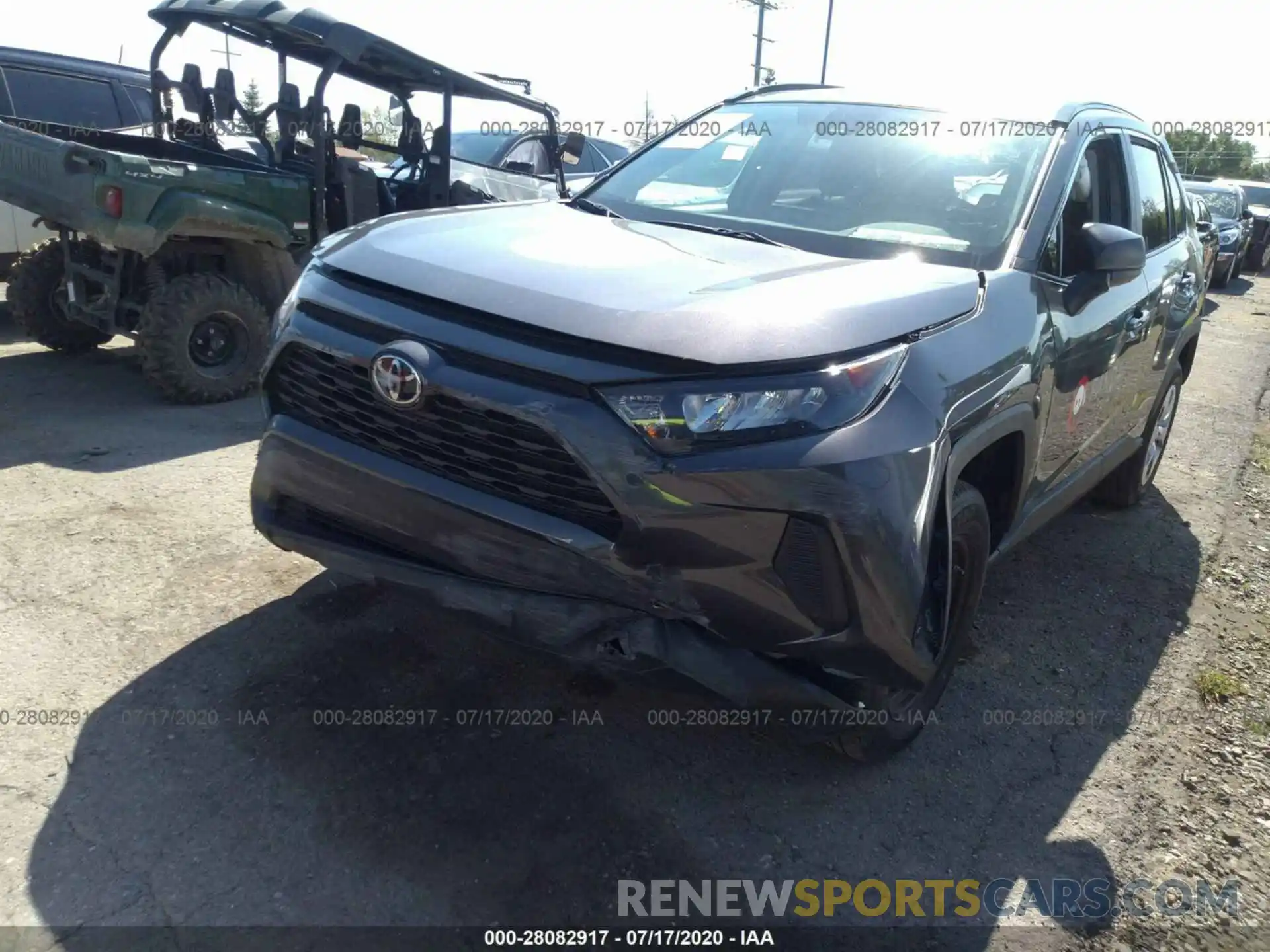 6 Photograph of a damaged car 2T3F1RFV4KW051174 TOYOTA RAV4 2019