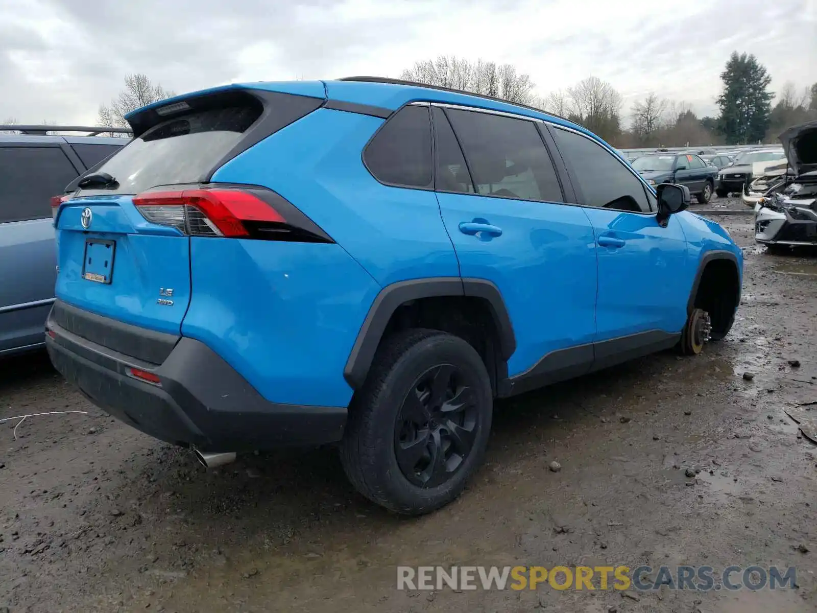 4 Фотография поврежденного автомобиля 2T3F1RFV4KW053507 TOYOTA RAV4 2019