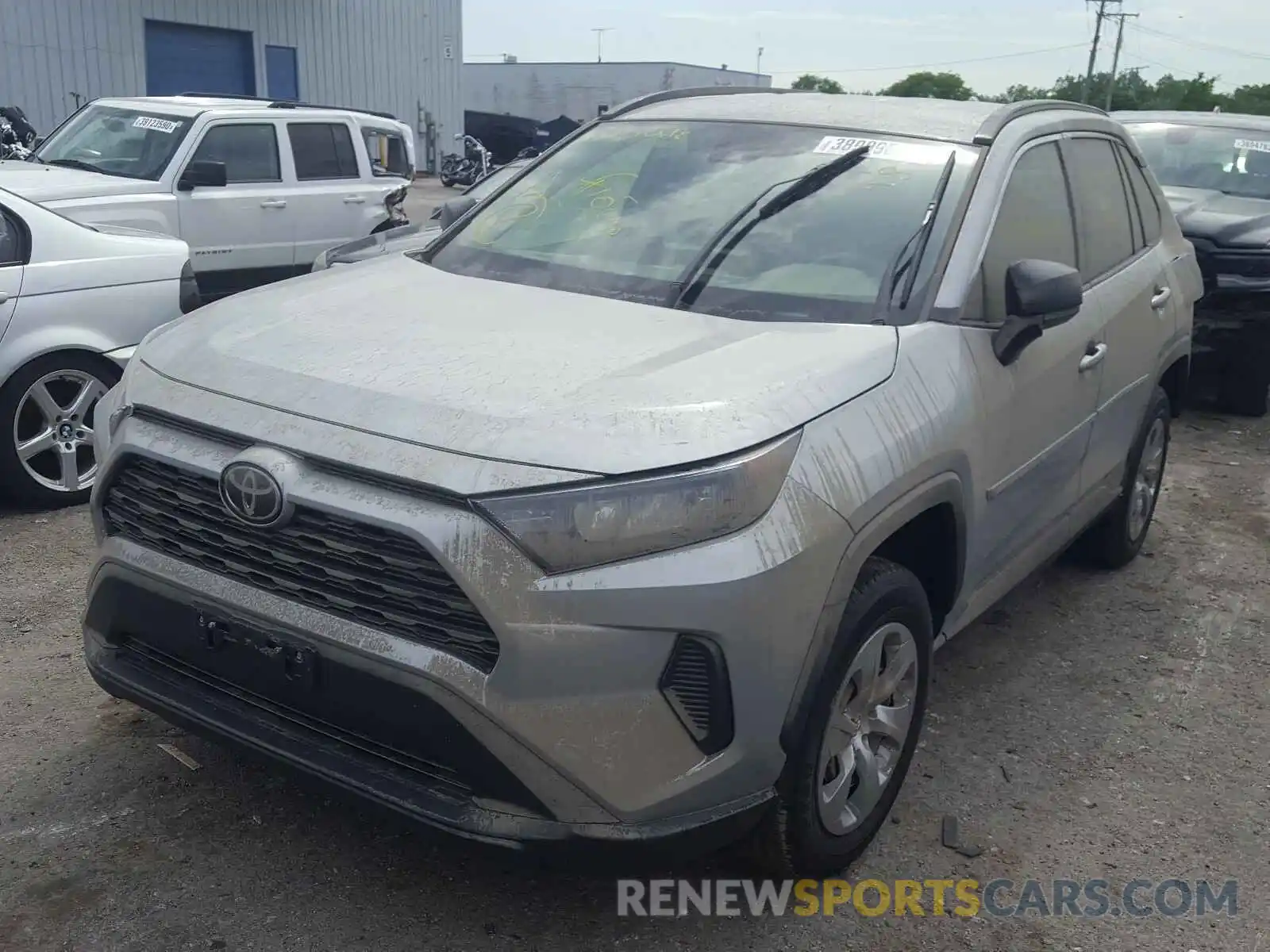 2 Photograph of a damaged car 2T3F1RFV4KW056195 TOYOTA RAV4 2019