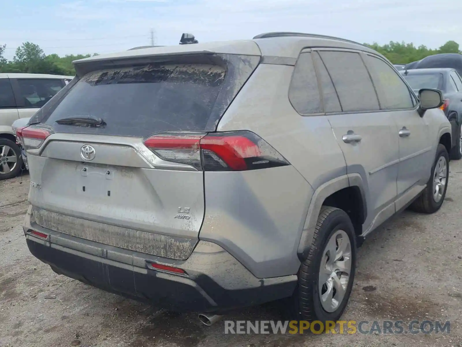 4 Photograph of a damaged car 2T3F1RFV4KW056195 TOYOTA RAV4 2019