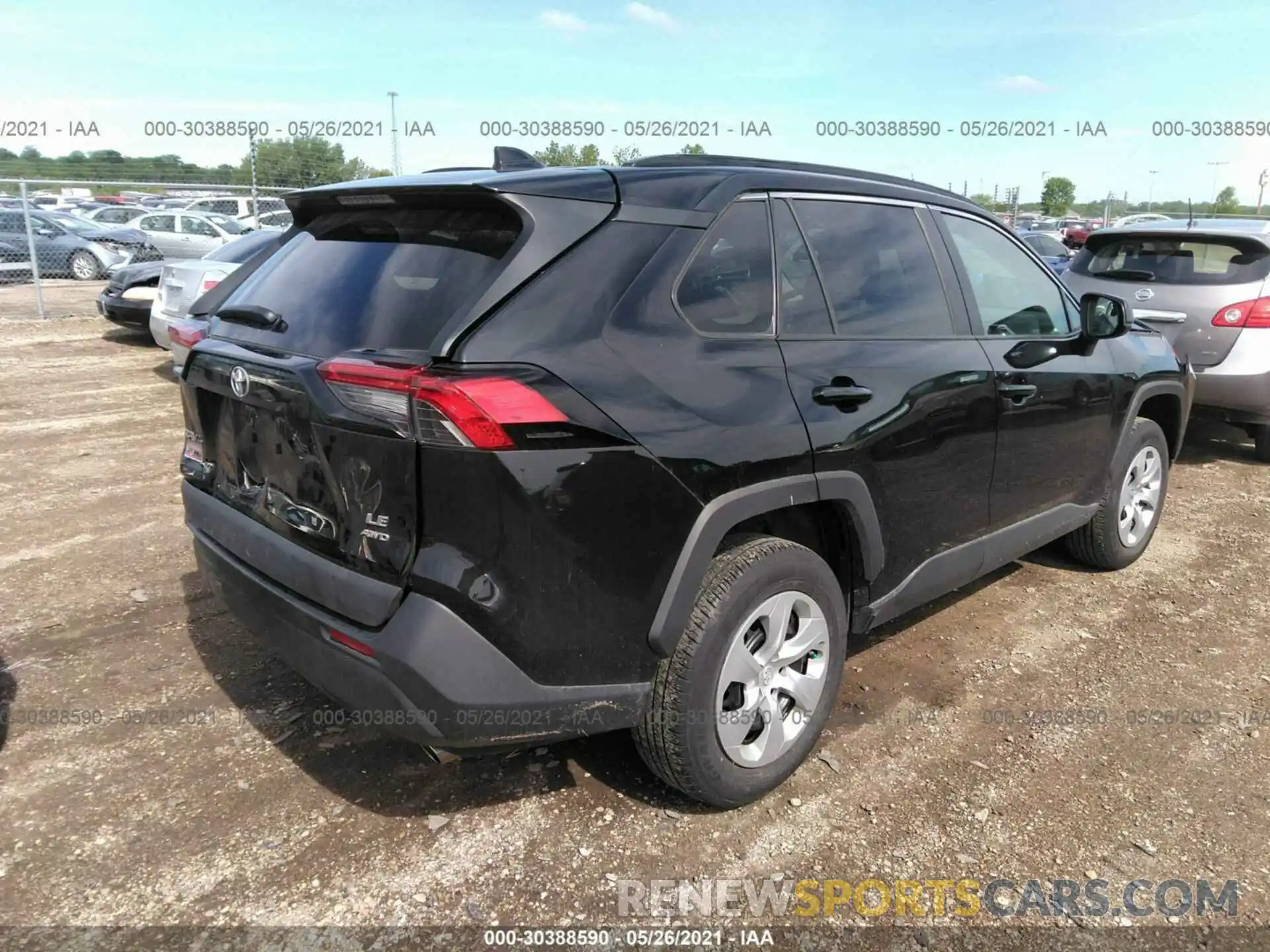 4 Фотография поврежденного автомобиля 2T3F1RFV4KW066967 TOYOTA RAV4 2019