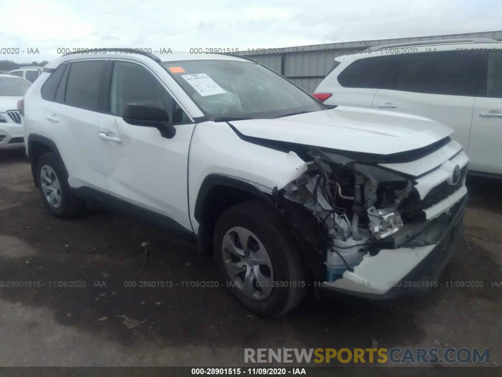 1 Photograph of a damaged car 2T3F1RFV4KW073644 TOYOTA RAV4 2019