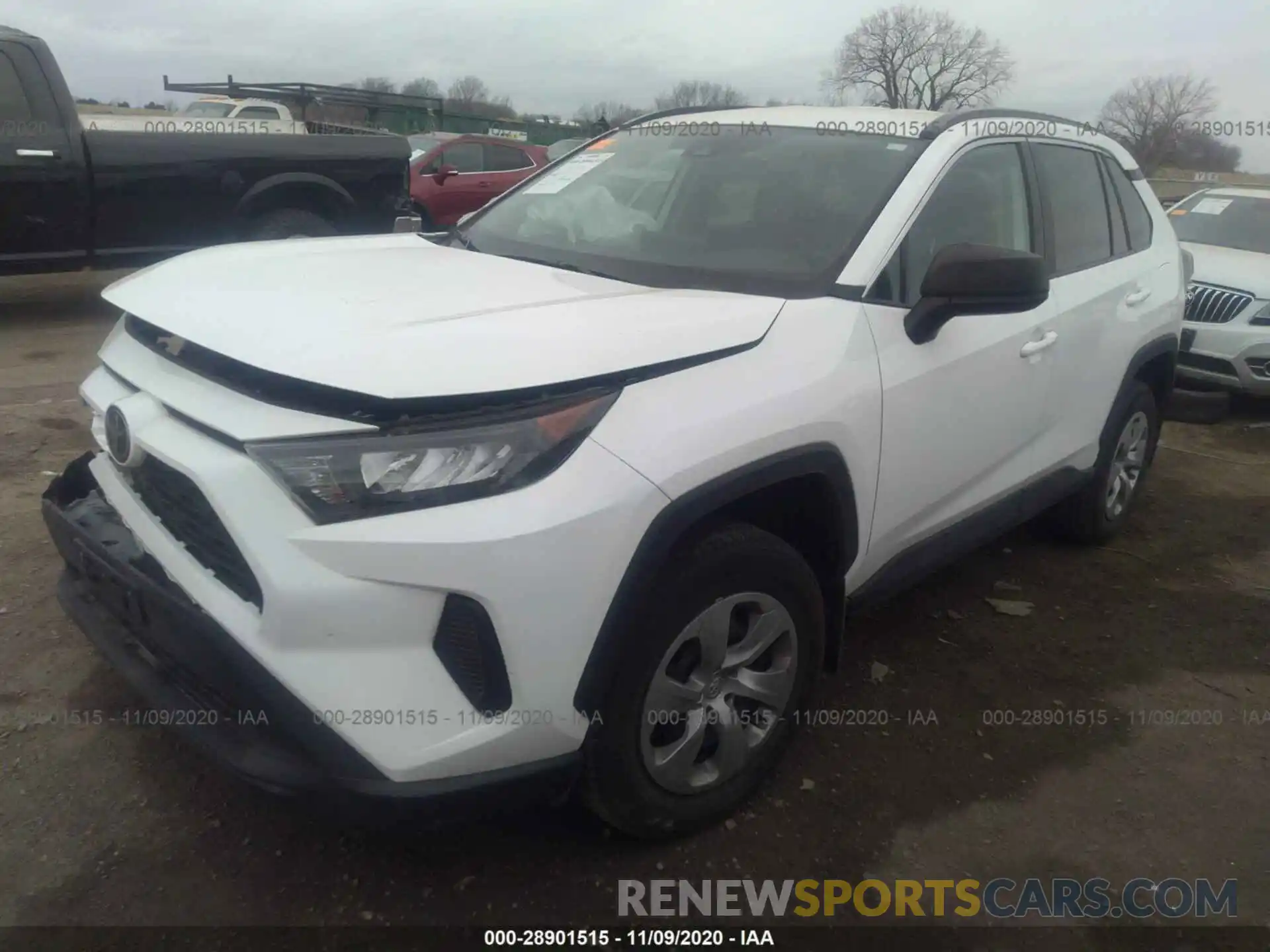 2 Photograph of a damaged car 2T3F1RFV4KW073644 TOYOTA RAV4 2019