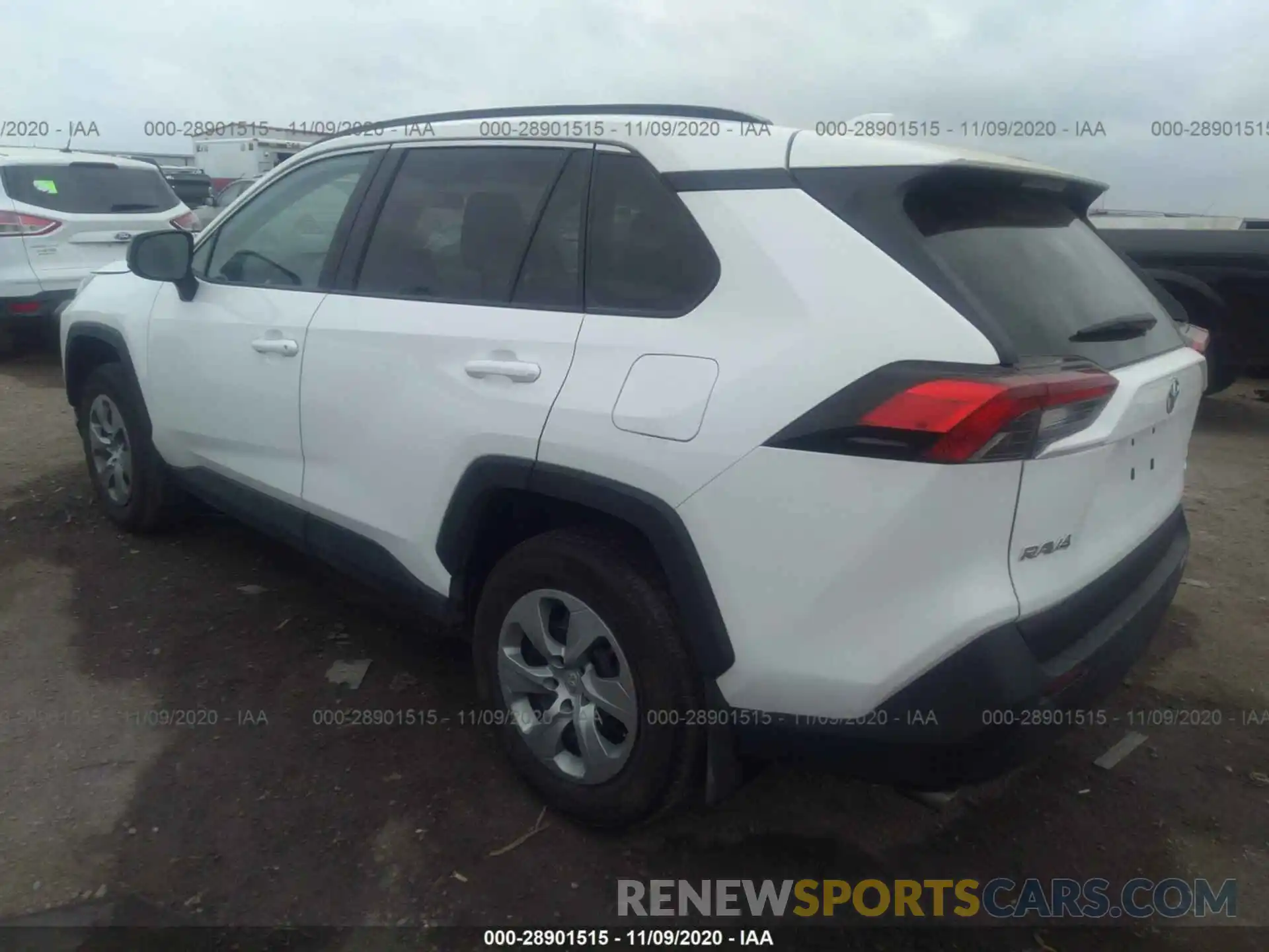 3 Photograph of a damaged car 2T3F1RFV4KW073644 TOYOTA RAV4 2019