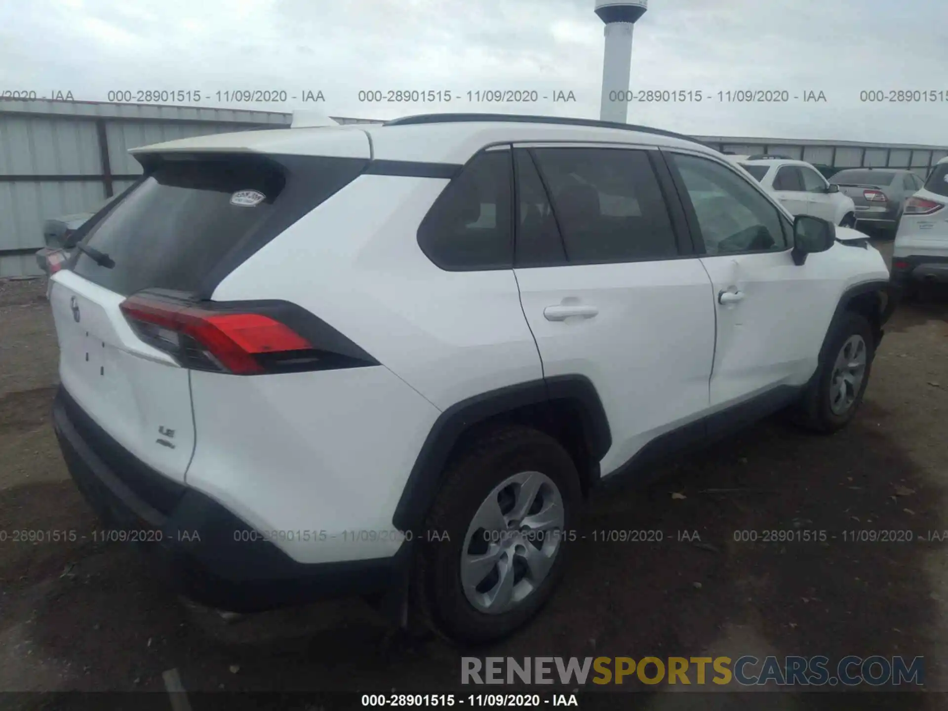 4 Photograph of a damaged car 2T3F1RFV4KW073644 TOYOTA RAV4 2019