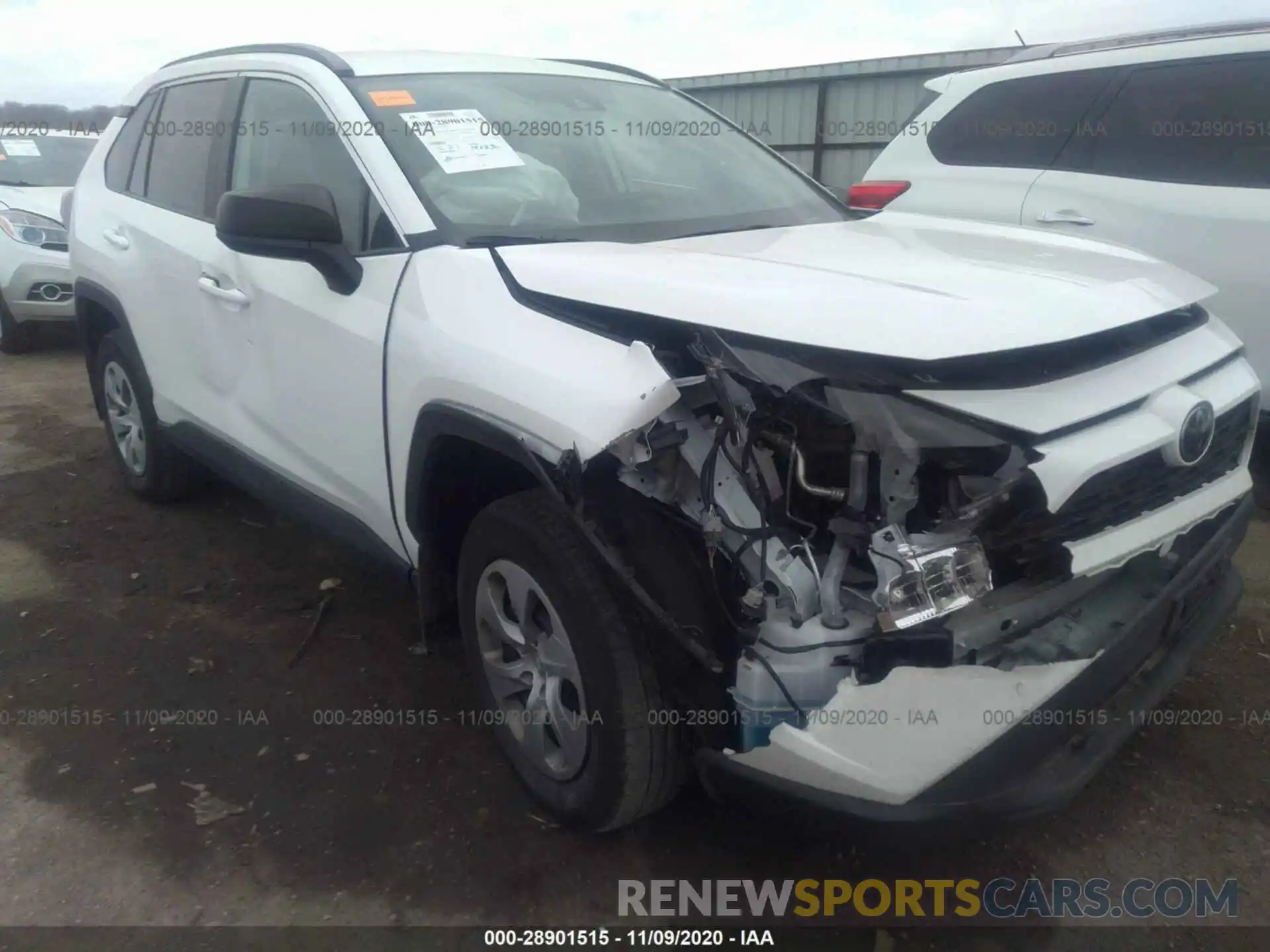 6 Photograph of a damaged car 2T3F1RFV4KW073644 TOYOTA RAV4 2019