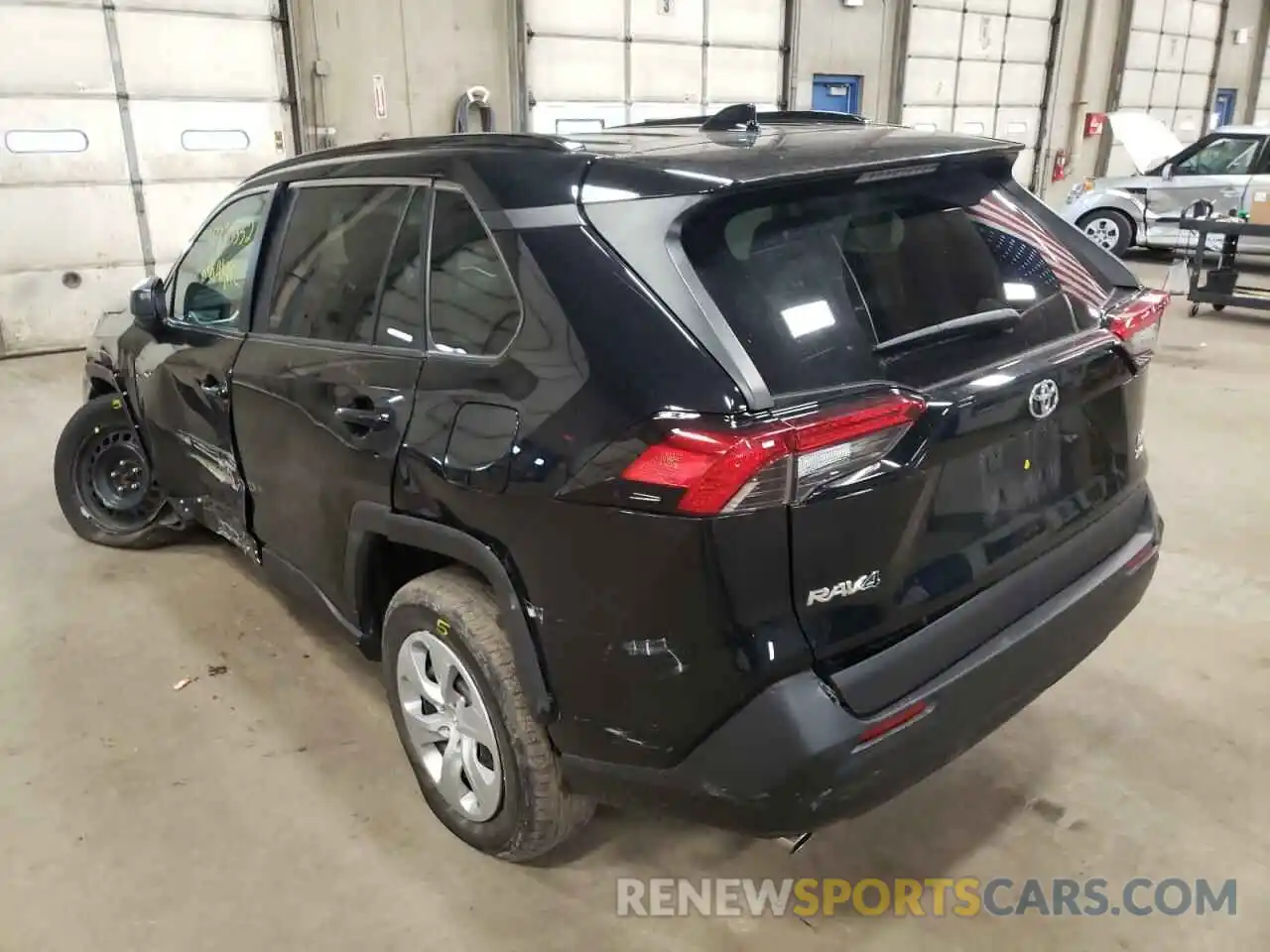 3 Photograph of a damaged car 2T3F1RFV4KW078780 TOYOTA RAV4 2019