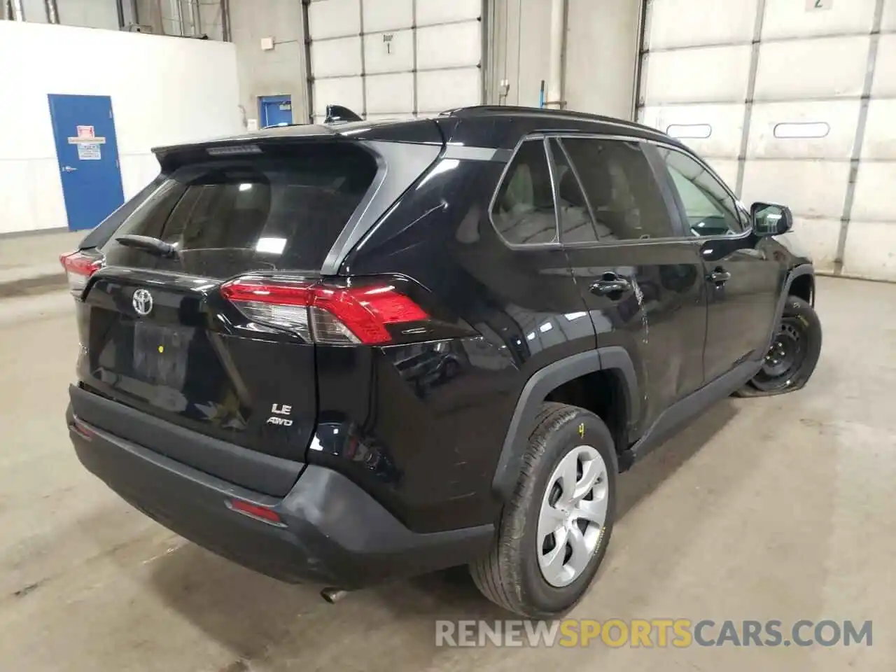 4 Photograph of a damaged car 2T3F1RFV4KW078780 TOYOTA RAV4 2019