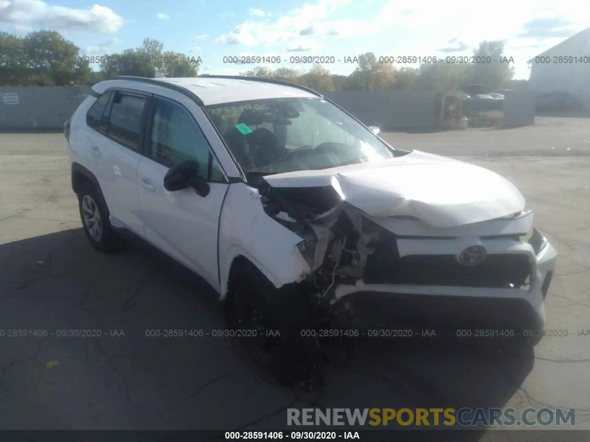 6 Photograph of a damaged car 2T3F1RFV5KC001465 TOYOTA RAV4 2019