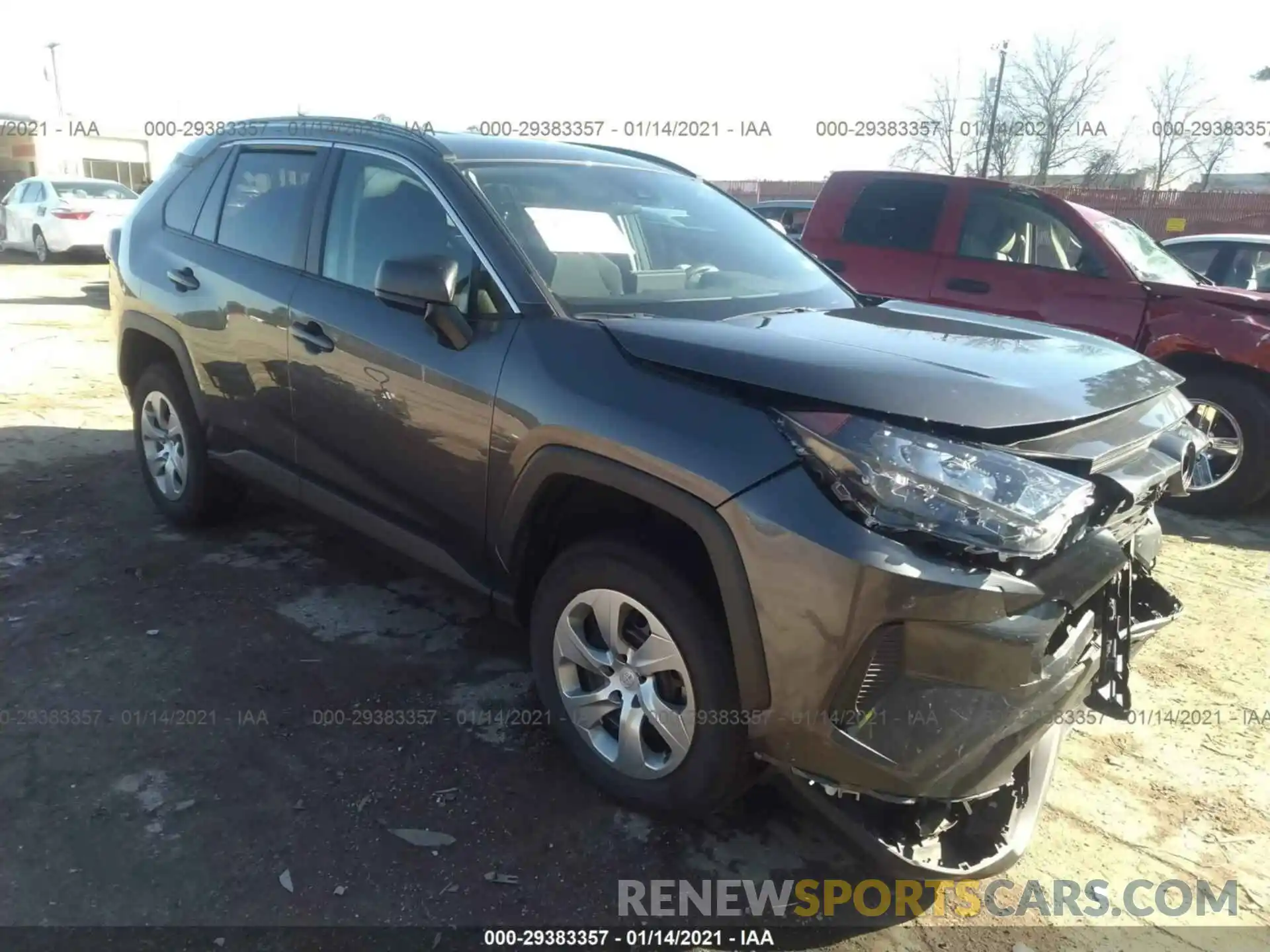 1 Фотография поврежденного автомобиля 2T3F1RFV5KC010098 TOYOTA RAV4 2019