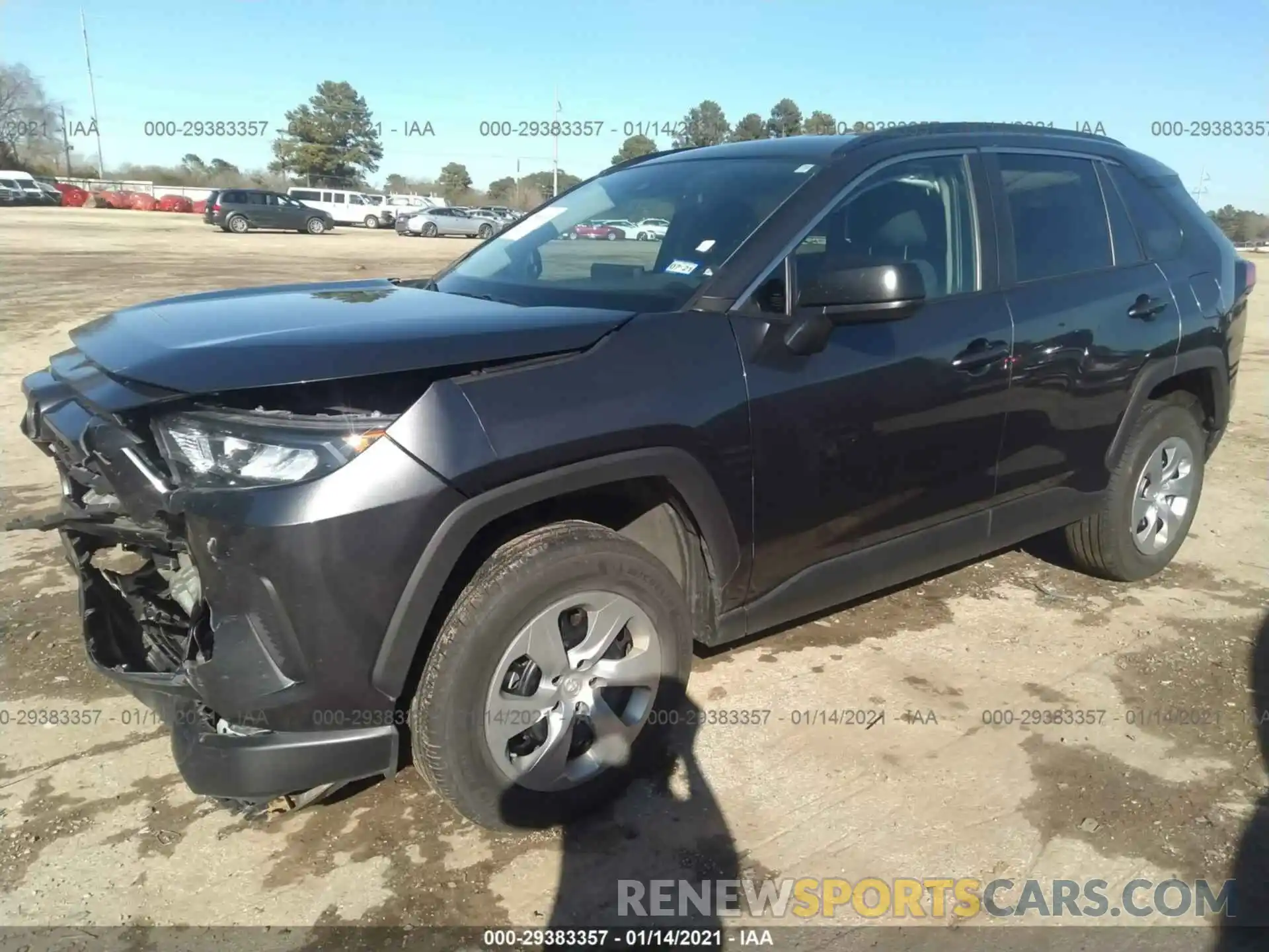 2 Photograph of a damaged car 2T3F1RFV5KC010098 TOYOTA RAV4 2019