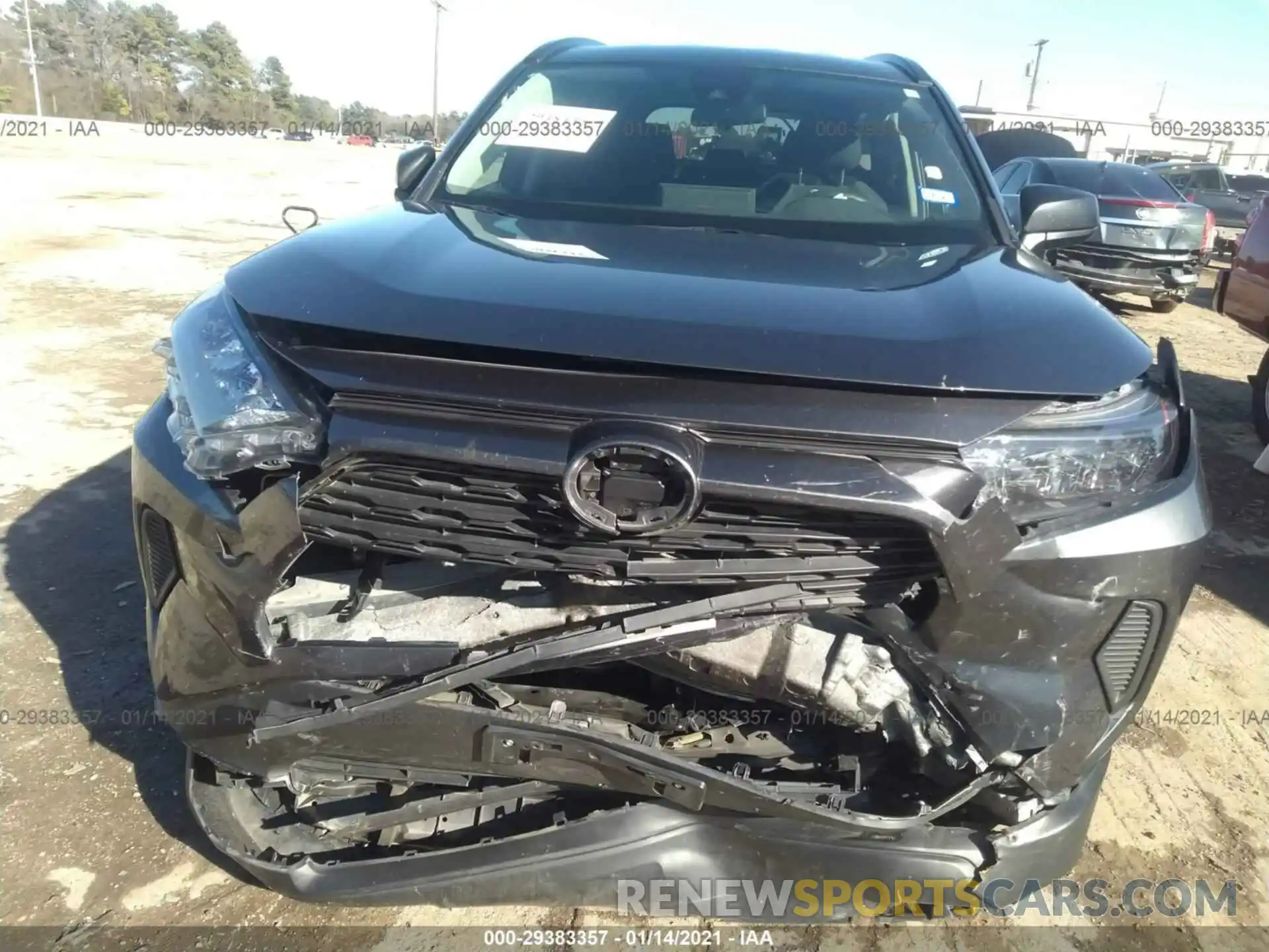 6 Photograph of a damaged car 2T3F1RFV5KC010098 TOYOTA RAV4 2019