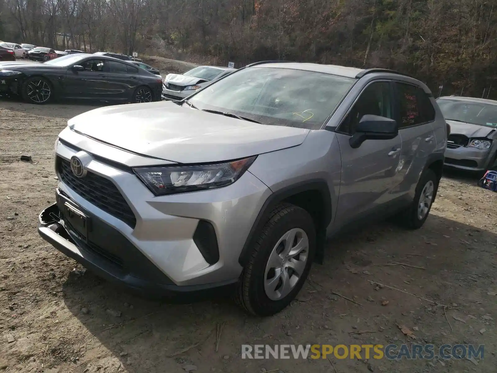 2 Photograph of a damaged car 2T3F1RFV5KC034711 TOYOTA RAV4 2019