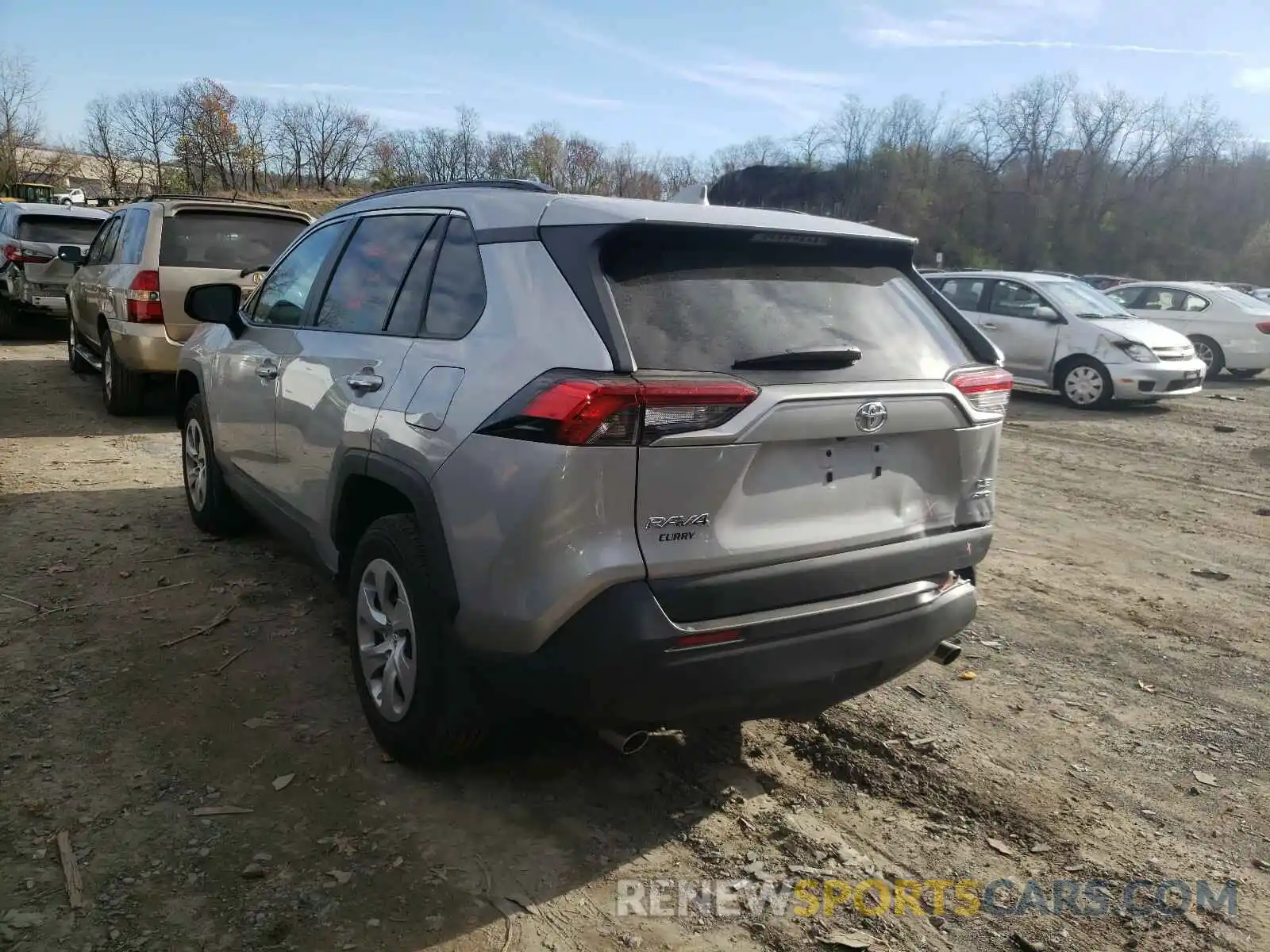 3 Photograph of a damaged car 2T3F1RFV5KC034711 TOYOTA RAV4 2019