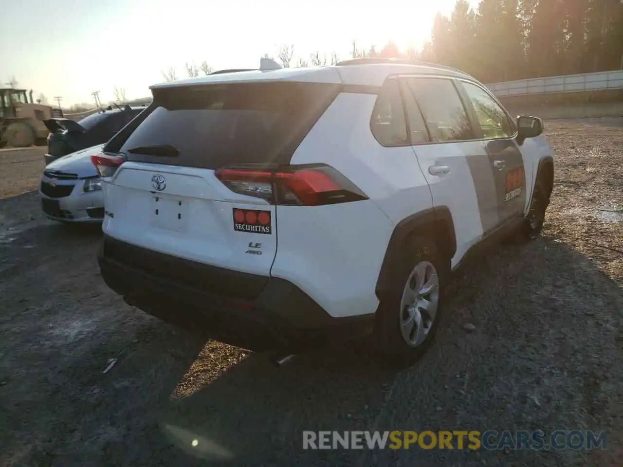 4 Photograph of a damaged car 2T3F1RFV5KC035664 TOYOTA RAV4 2019