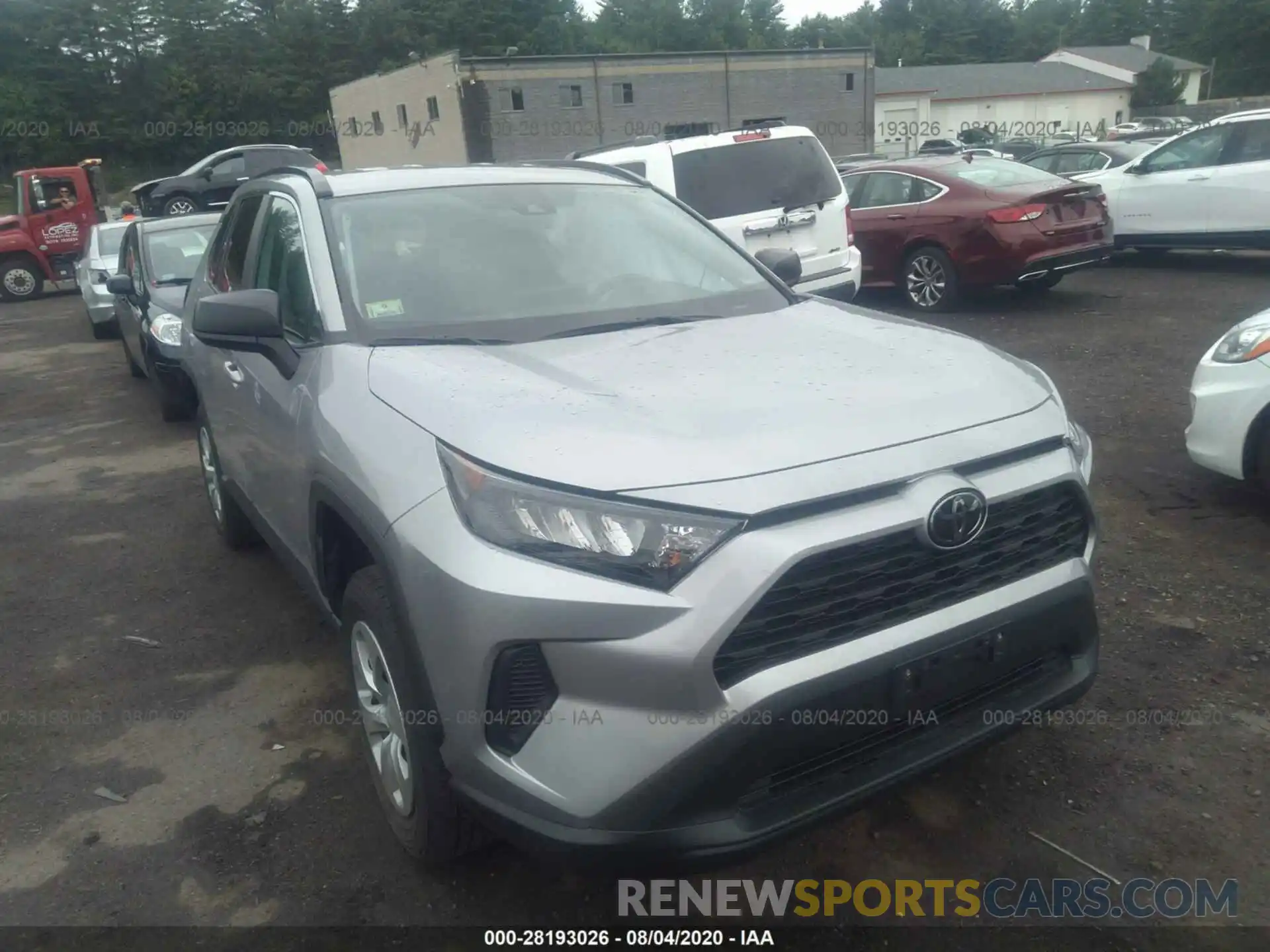 1 Photograph of a damaged car 2T3F1RFV5KC038354 TOYOTA RAV4 2019