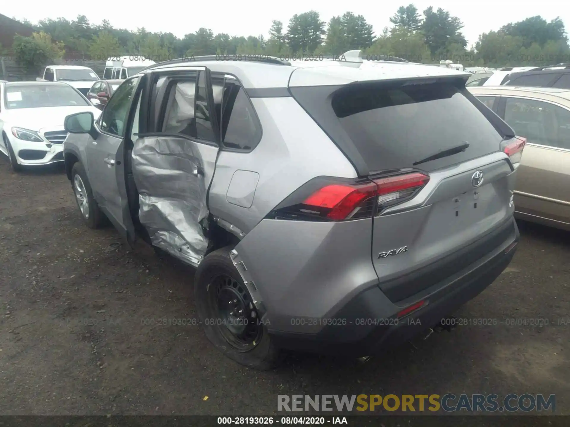 3 Photograph of a damaged car 2T3F1RFV5KC038354 TOYOTA RAV4 2019