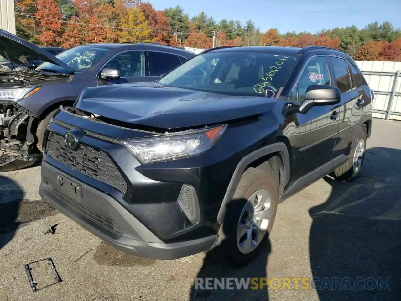 2 Photograph of a damaged car 2T3F1RFV5KC042761 TOYOTA RAV4 2019