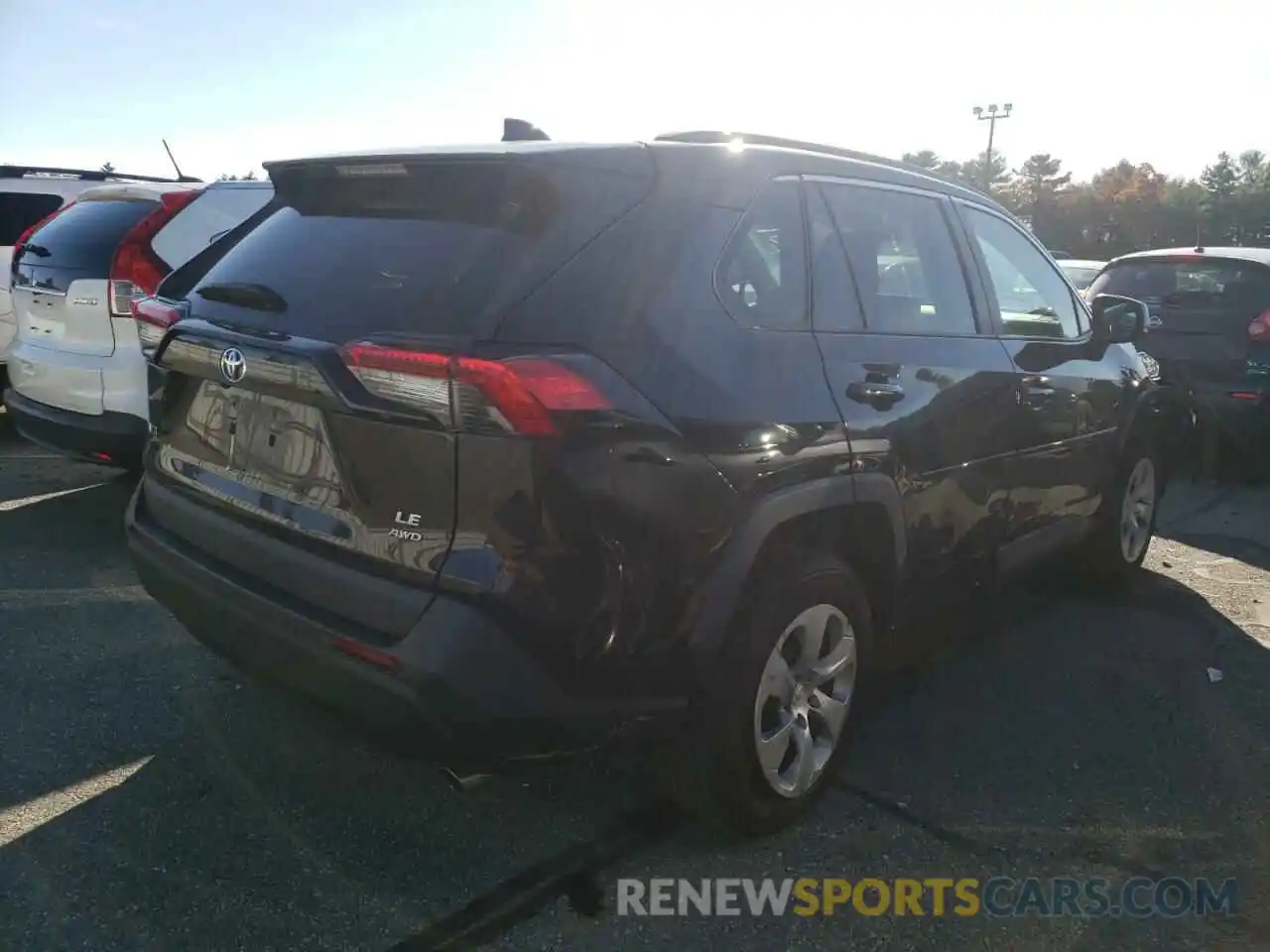 4 Photograph of a damaged car 2T3F1RFV5KC042761 TOYOTA RAV4 2019