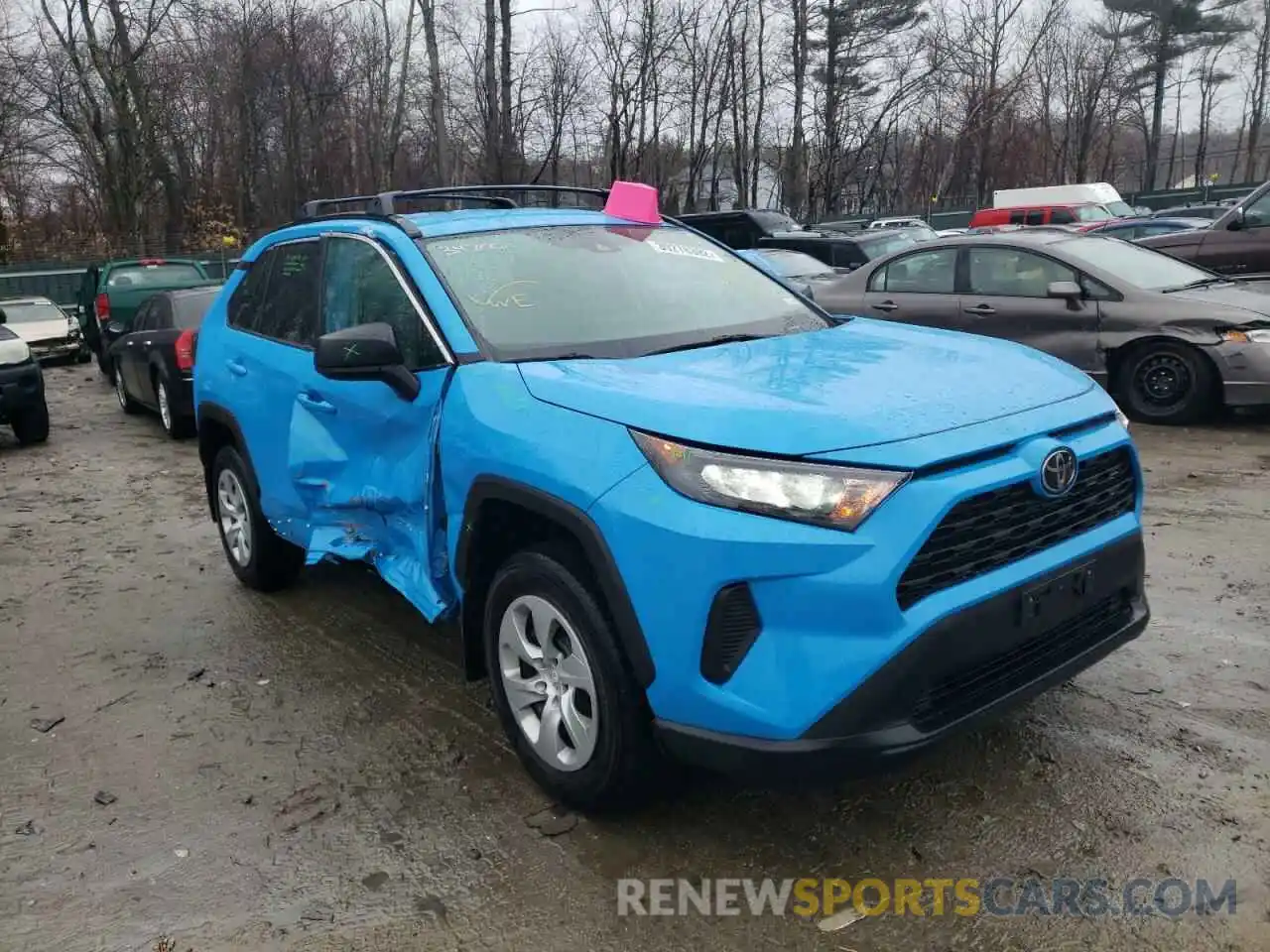 1 Фотография поврежденного автомобиля 2T3F1RFV5KC044963 TOYOTA RAV4 2019