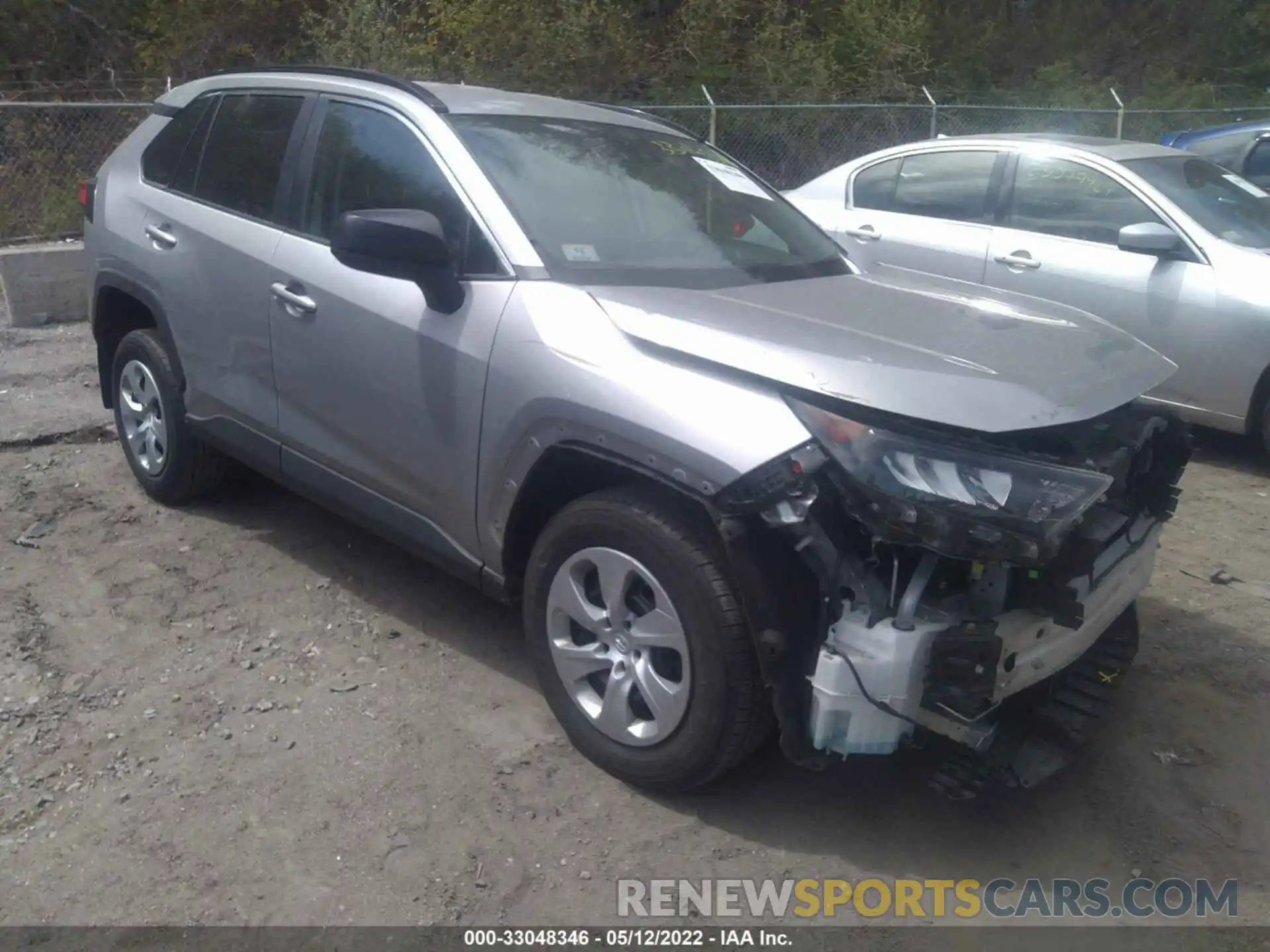 1 Photograph of a damaged car 2T3F1RFV5KC049516 TOYOTA RAV4 2019