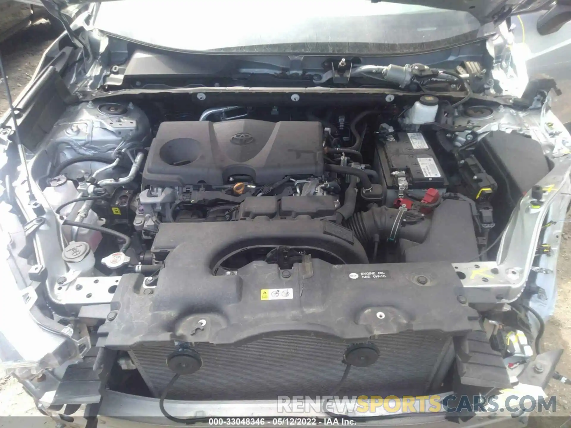 10 Фотография поврежденного автомобиля 2T3F1RFV5KC049516 TOYOTA RAV4 2019