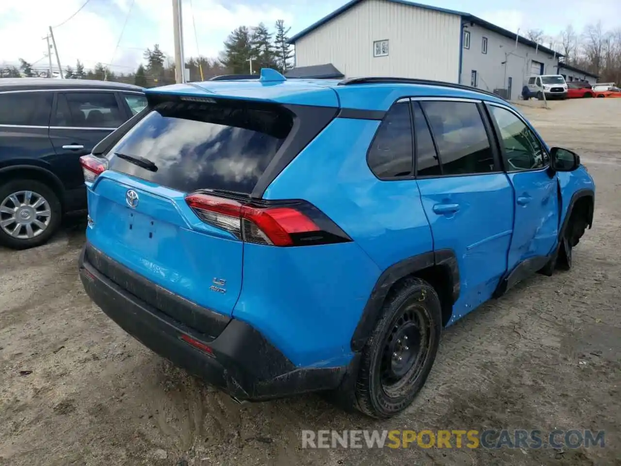 4 Photograph of a damaged car 2T3F1RFV5KC050228 TOYOTA RAV4 2019