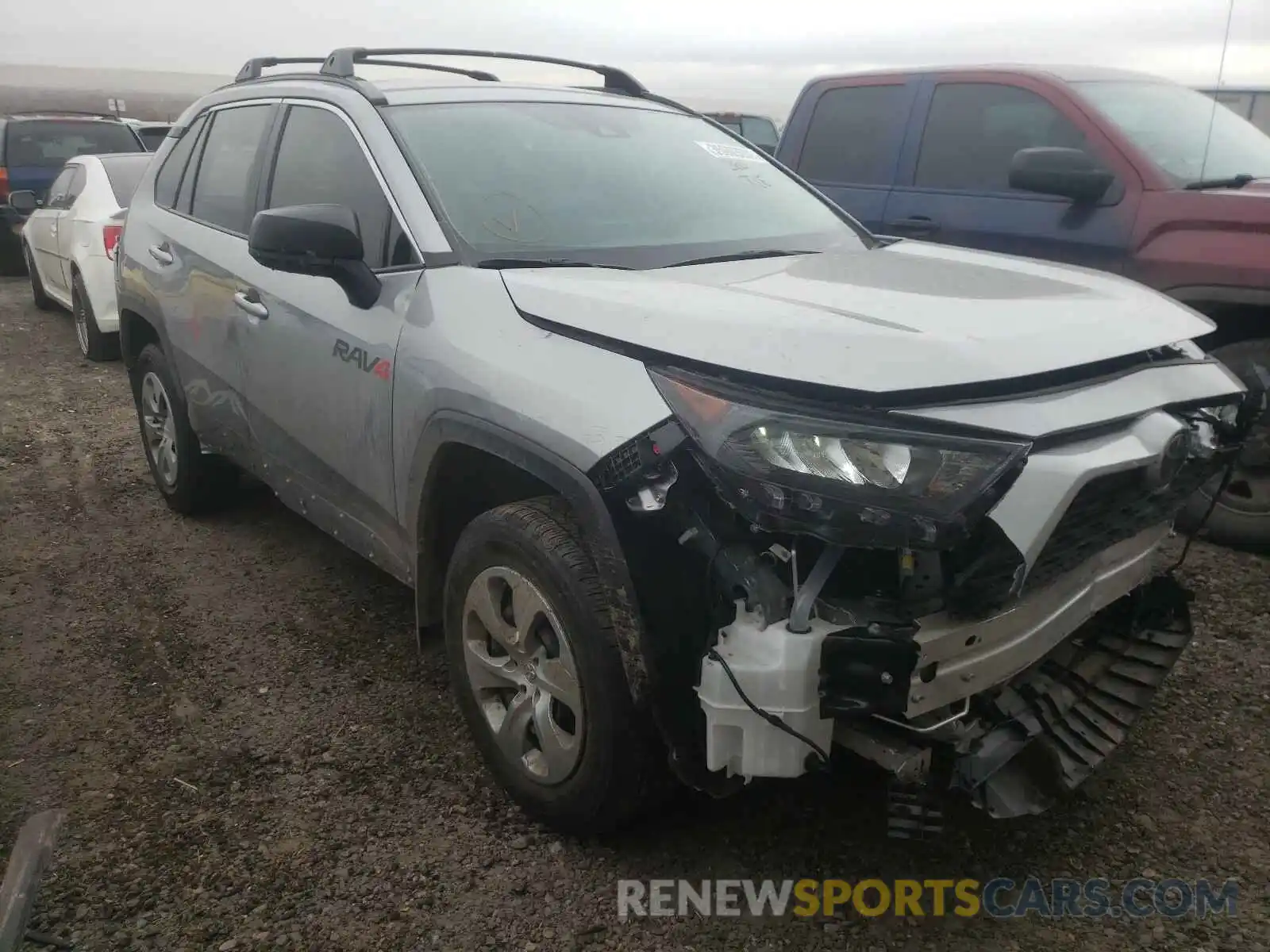 1 Photograph of a damaged car 2T3F1RFV5KC051511 TOYOTA RAV4 2019