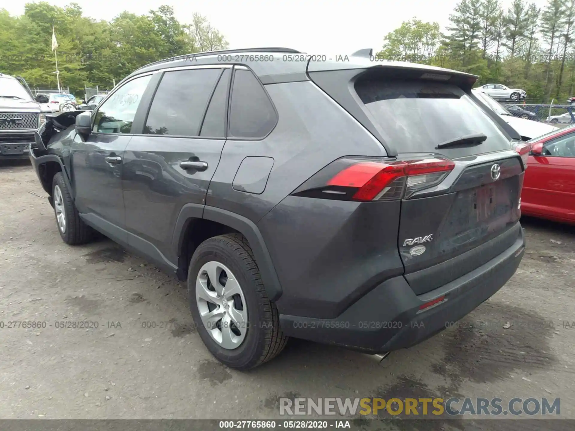 3 Photograph of a damaged car 2T3F1RFV5KC051766 TOYOTA RAV4 2019