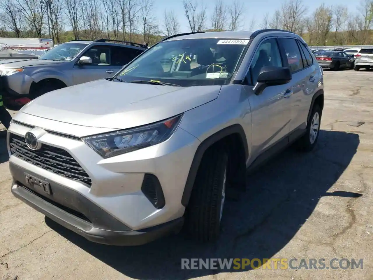 2 Photograph of a damaged car 2T3F1RFV5KC058197 TOYOTA RAV4 2019