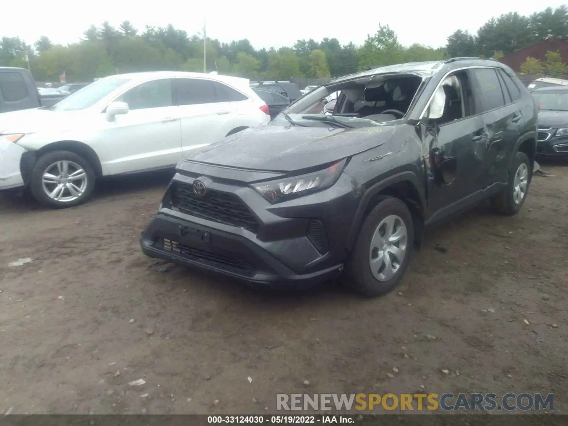 2 Photograph of a damaged car 2T3F1RFV5KC058586 TOYOTA RAV4 2019