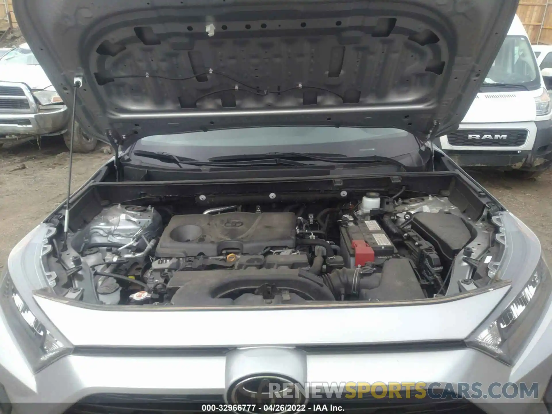 10 Фотография поврежденного автомобиля 2T3F1RFV5KW018409 TOYOTA RAV4 2019