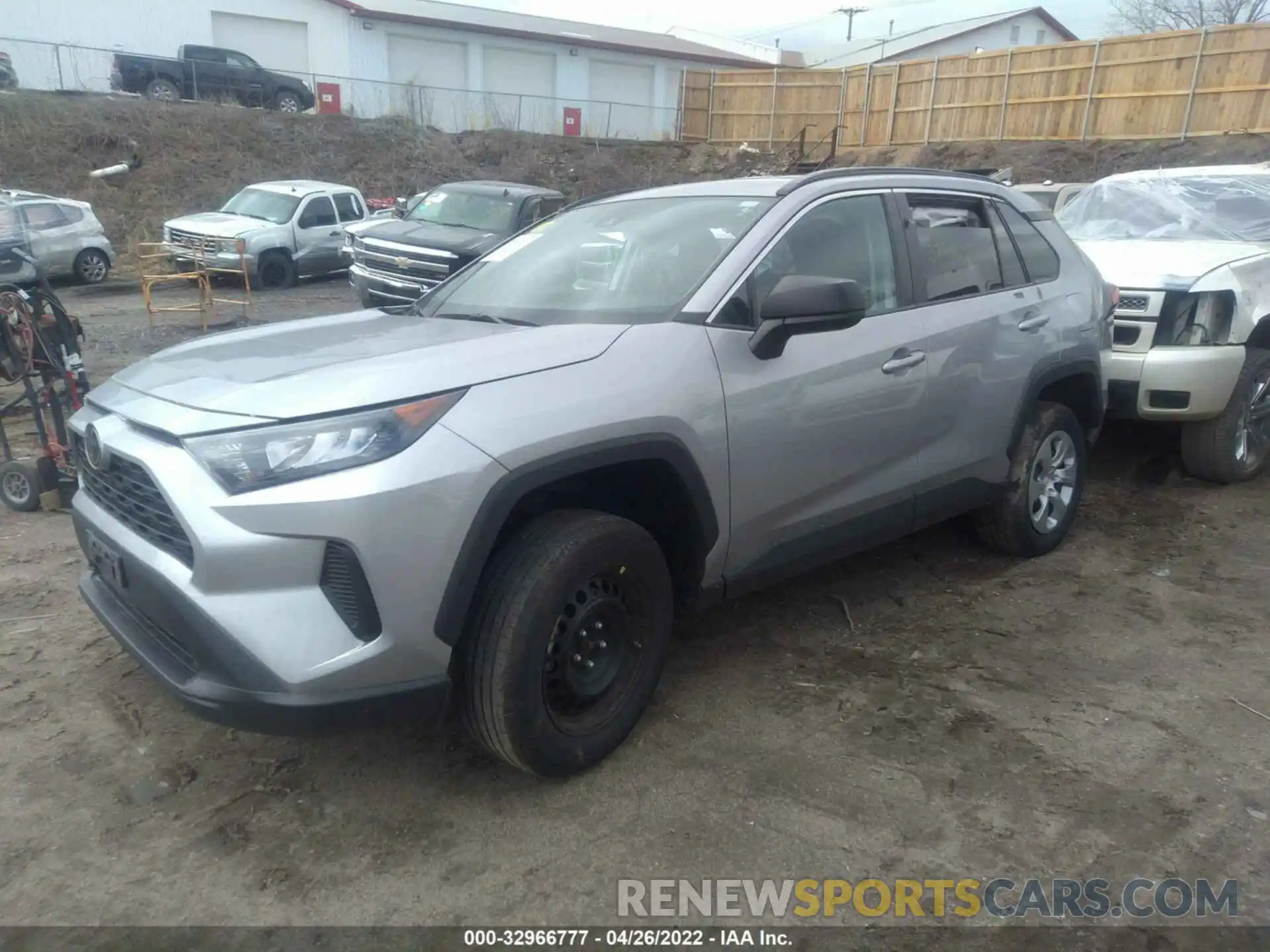 2 Фотография поврежденного автомобиля 2T3F1RFV5KW018409 TOYOTA RAV4 2019