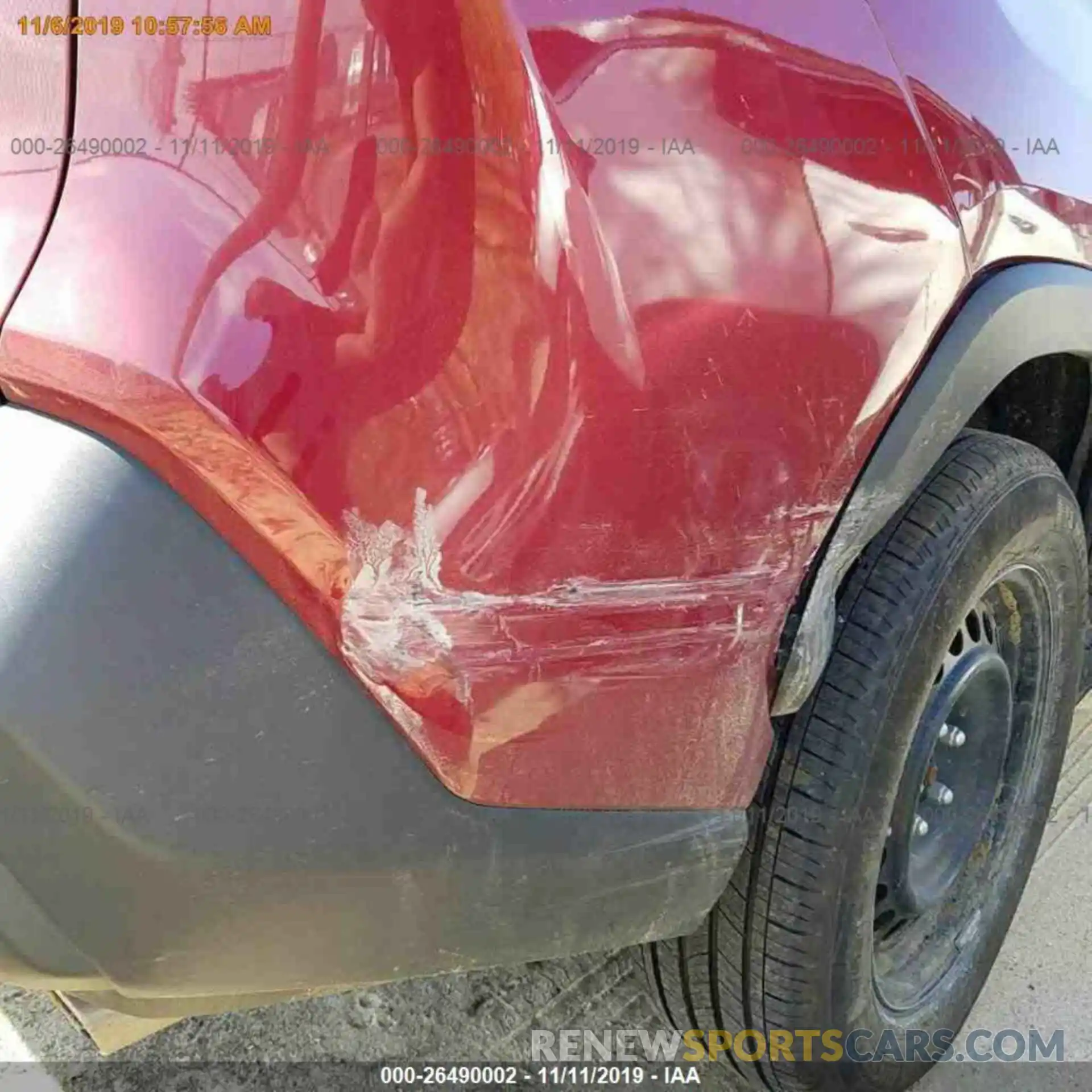 12 Photograph of a damaged car 2T3F1RFV5KW018989 TOYOTA RAV4 2019