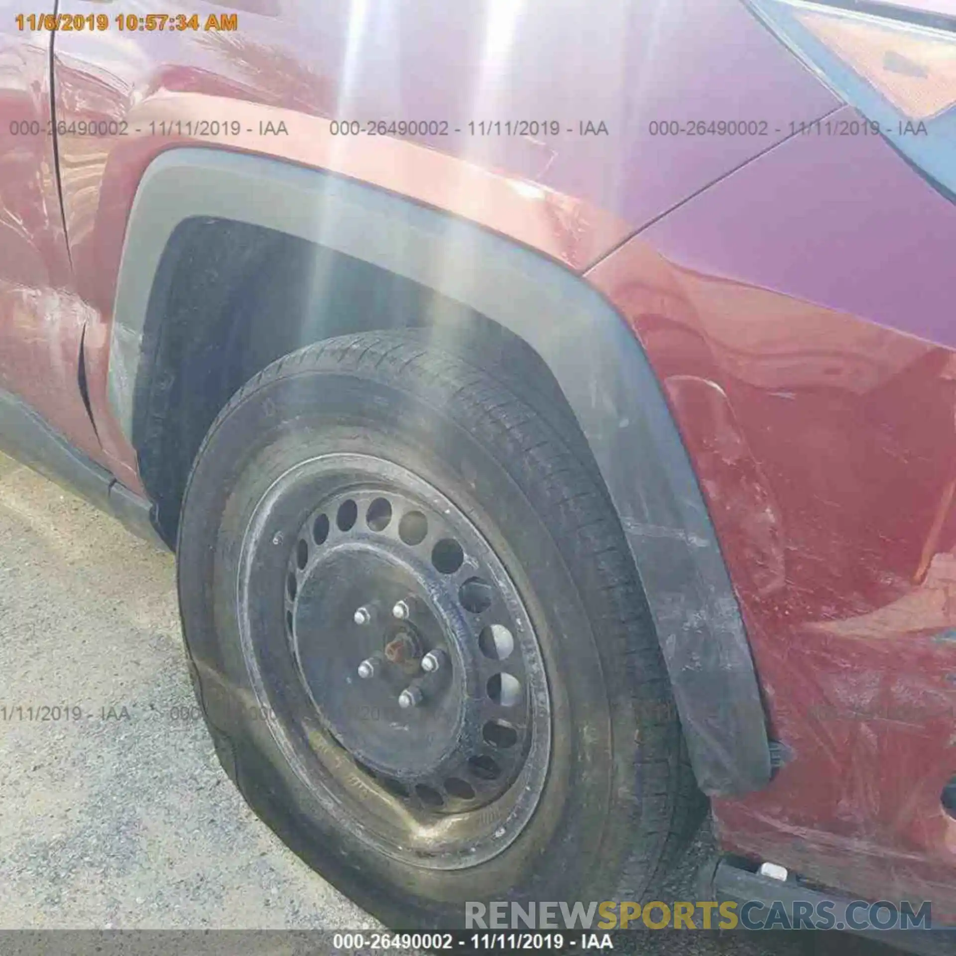 13 Photograph of a damaged car 2T3F1RFV5KW018989 TOYOTA RAV4 2019