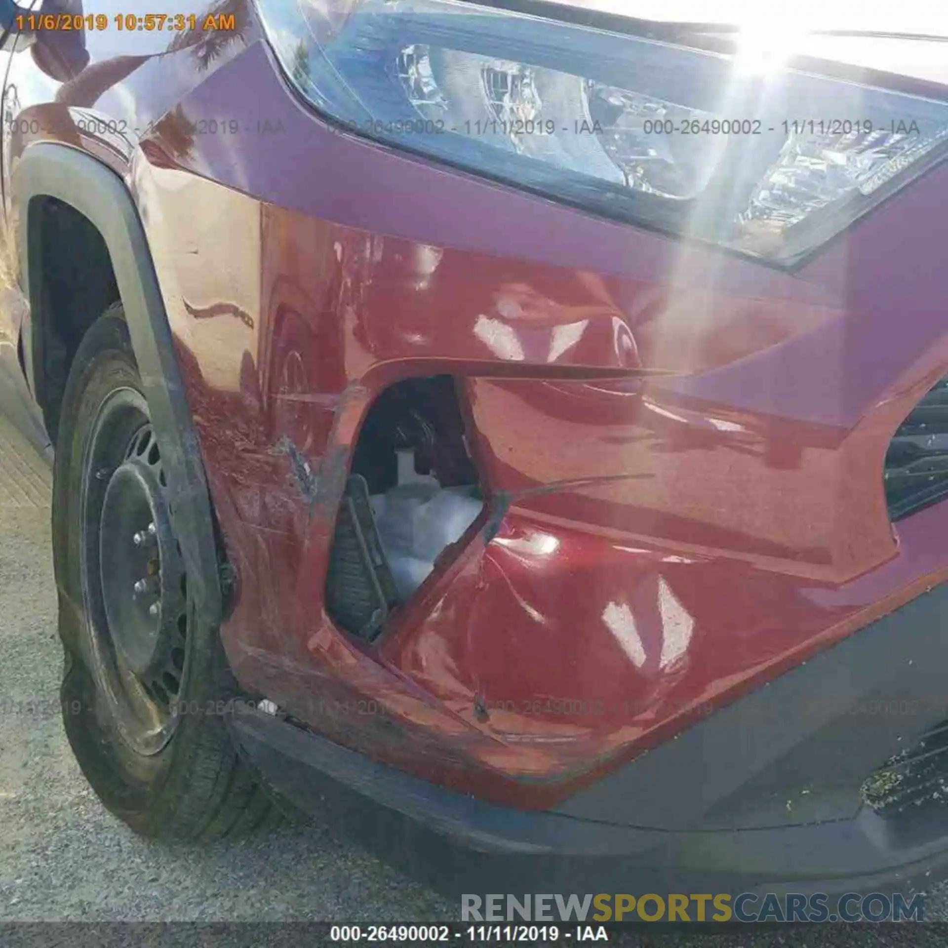 17 Photograph of a damaged car 2T3F1RFV5KW018989 TOYOTA RAV4 2019