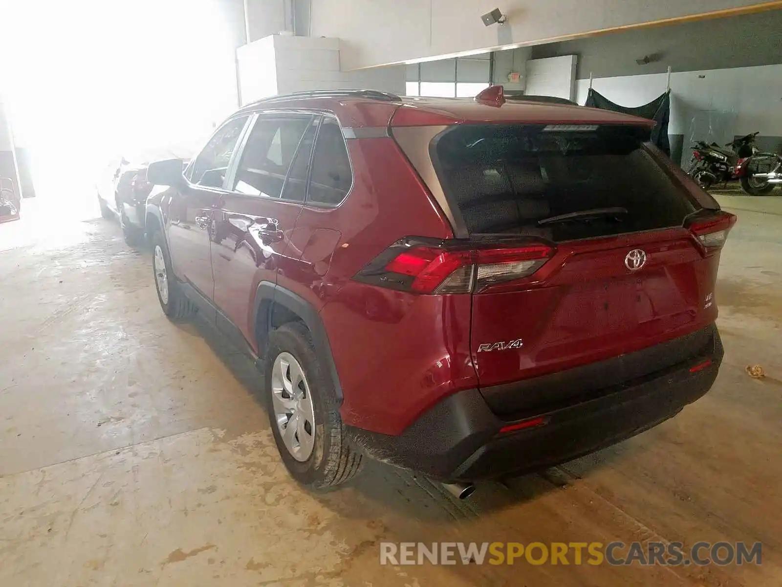 3 Photograph of a damaged car 2T3F1RFV5KW031340 TOYOTA RAV4 2019