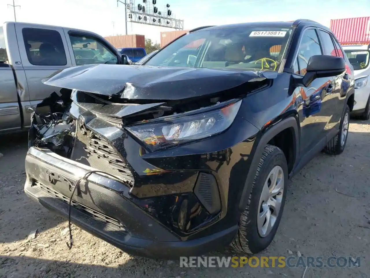 2 Photograph of a damaged car 2T3F1RFV5KW050115 TOYOTA RAV4 2019