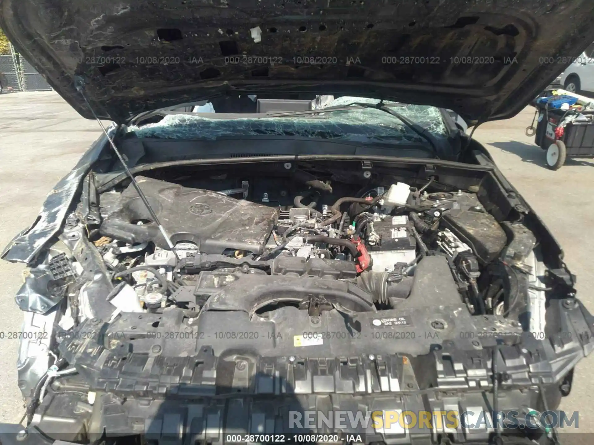 10 Photograph of a damaged car 2T3F1RFV5KW053676 TOYOTA RAV4 2019