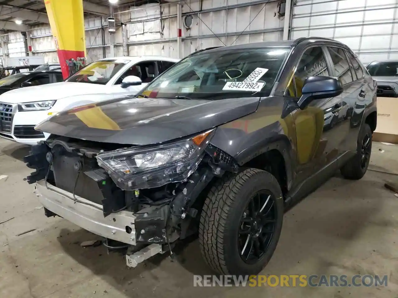 2 Photograph of a damaged car 2T3F1RFV5KW056805 TOYOTA RAV4 2019