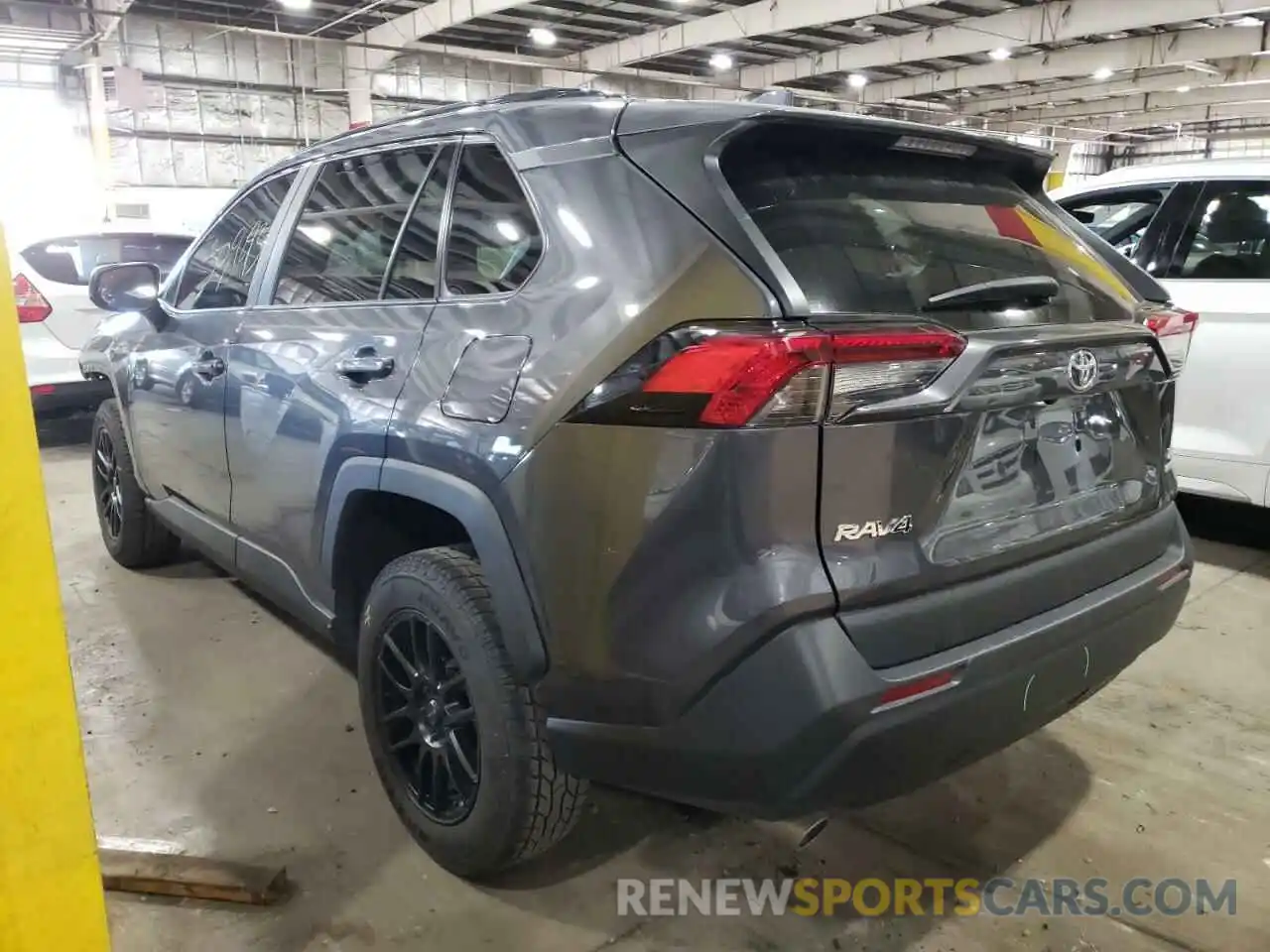 3 Photograph of a damaged car 2T3F1RFV5KW056805 TOYOTA RAV4 2019