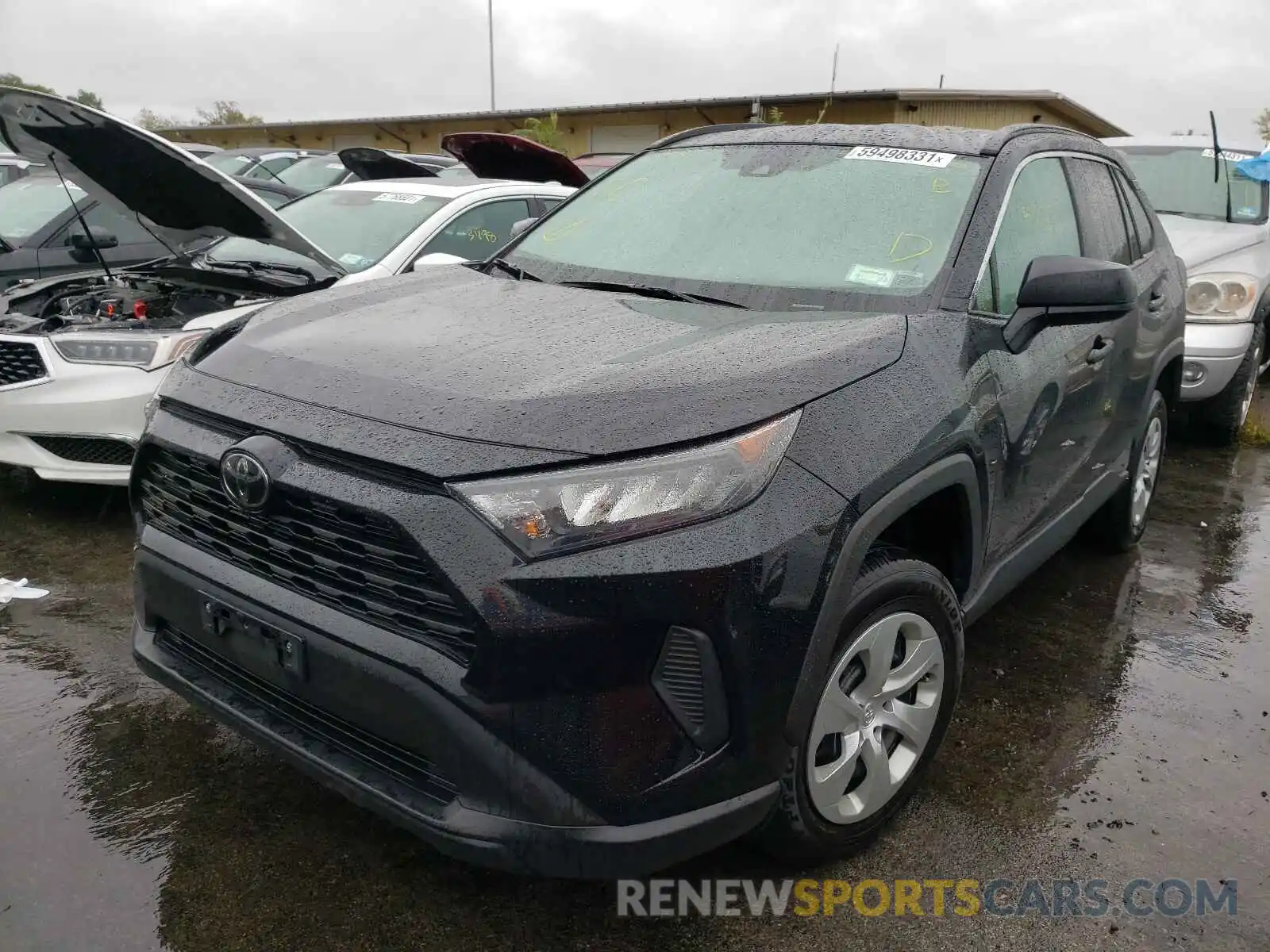 2 Photograph of a damaged car 2T3F1RFV5KW064158 TOYOTA RAV4 2019