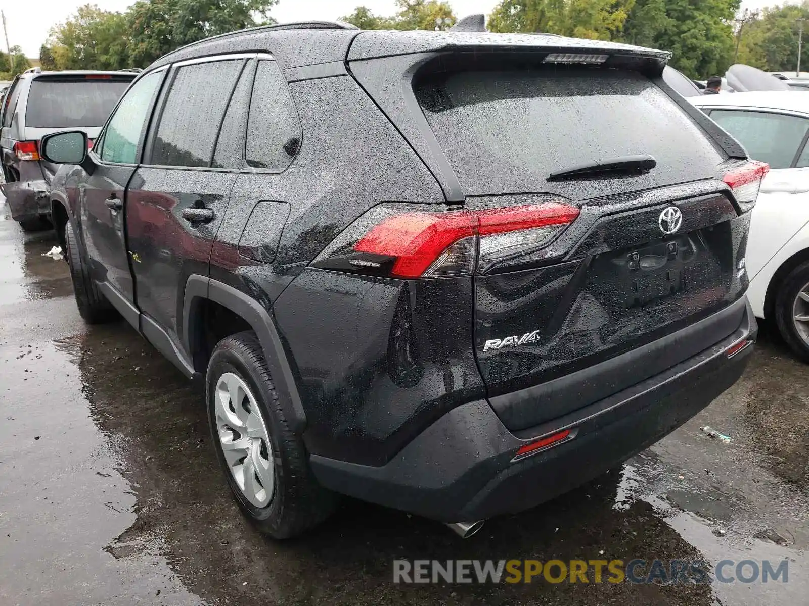 3 Photograph of a damaged car 2T3F1RFV5KW064158 TOYOTA RAV4 2019