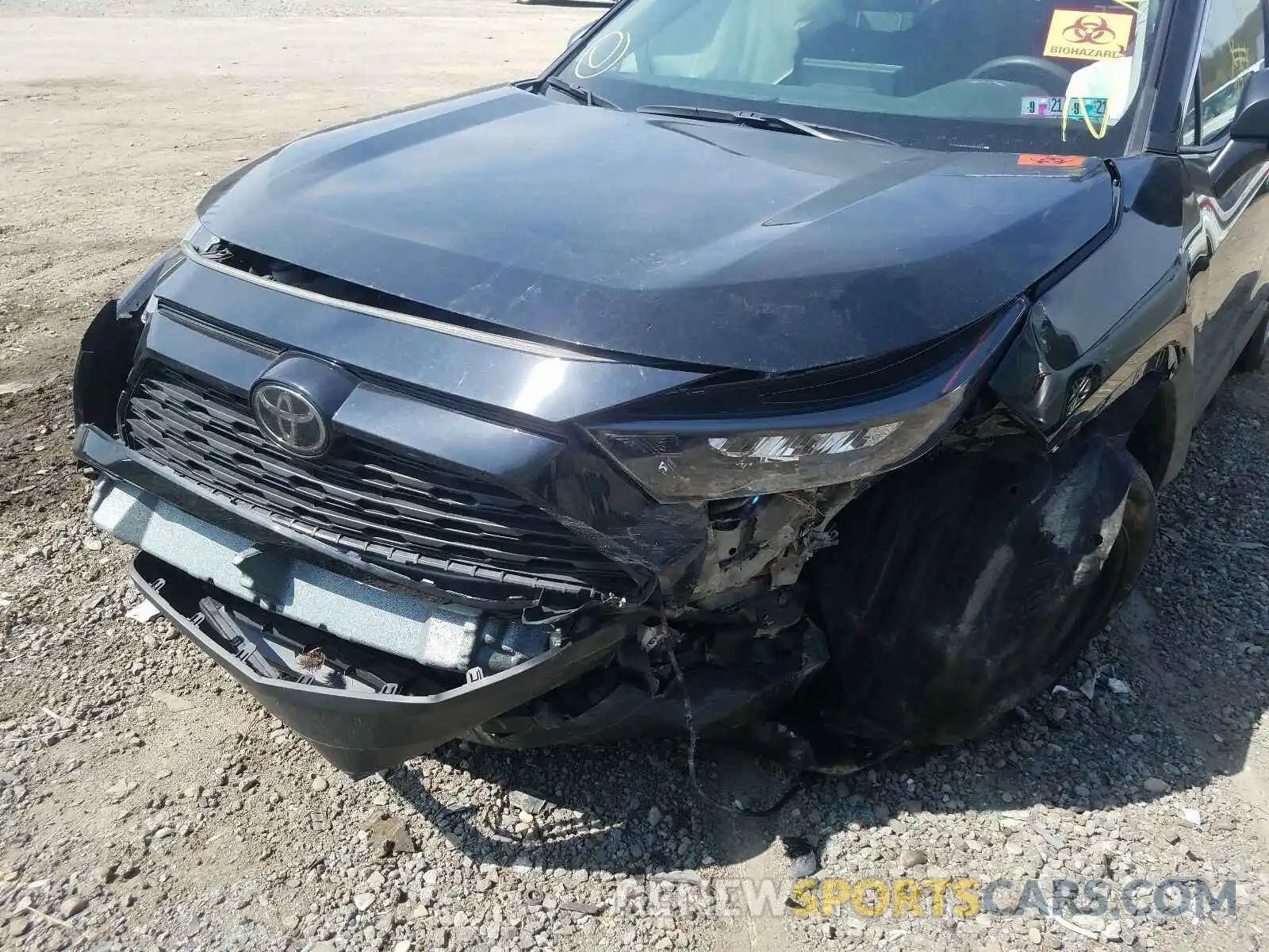 9 Фотография поврежденного автомобиля 2T3F1RFV5KW073152 TOYOTA RAV4 2019