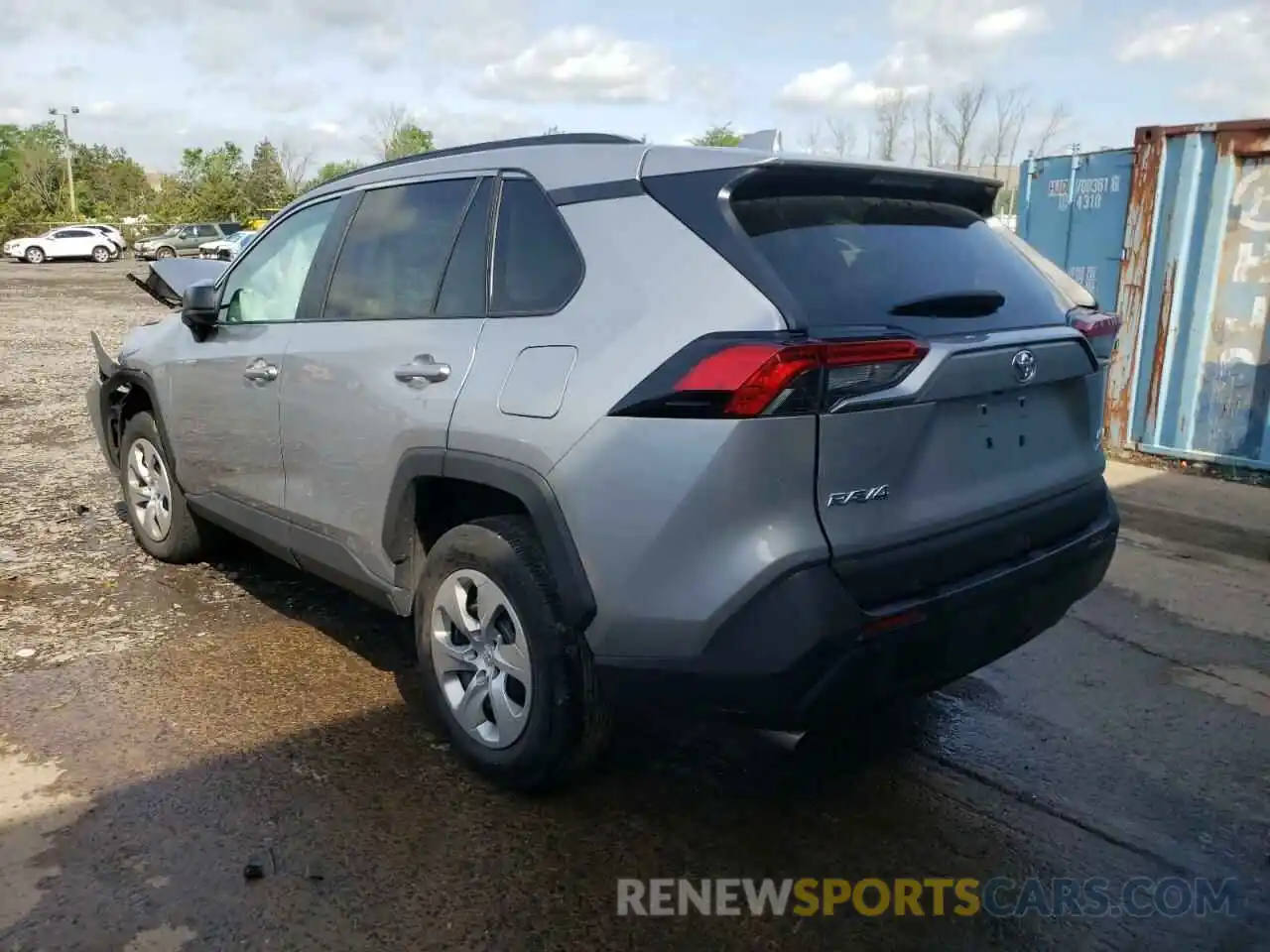 3 Photograph of a damaged car 2T3F1RFV5KW079405 TOYOTA RAV4 2019