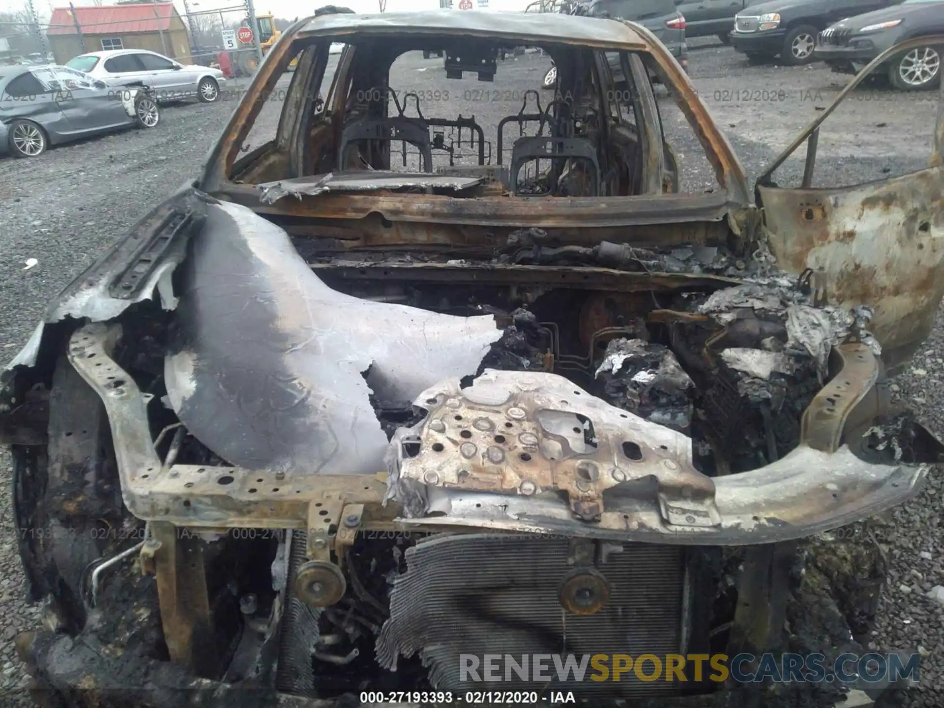 10 Photograph of a damaged car 2T3F1RFV6KC001622 TOYOTA RAV4 2019