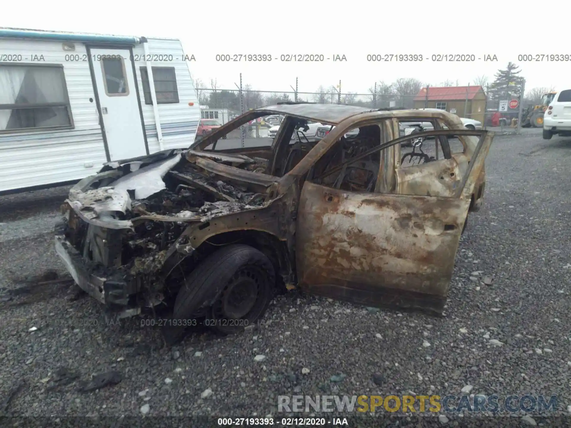 2 Photograph of a damaged car 2T3F1RFV6KC001622 TOYOTA RAV4 2019