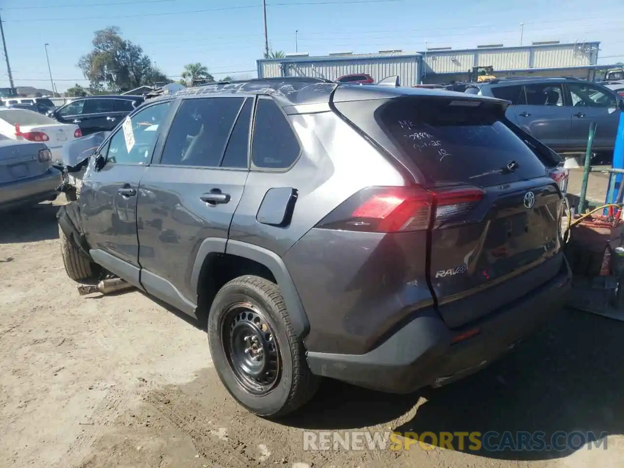 3 Photograph of a damaged car 2T3F1RFV6KC010191 TOYOTA RAV4 2019