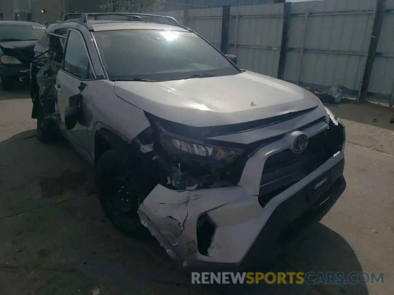 1 Photograph of a damaged car 2T3F1RFV6KC012457 TOYOTA RAV4 2019